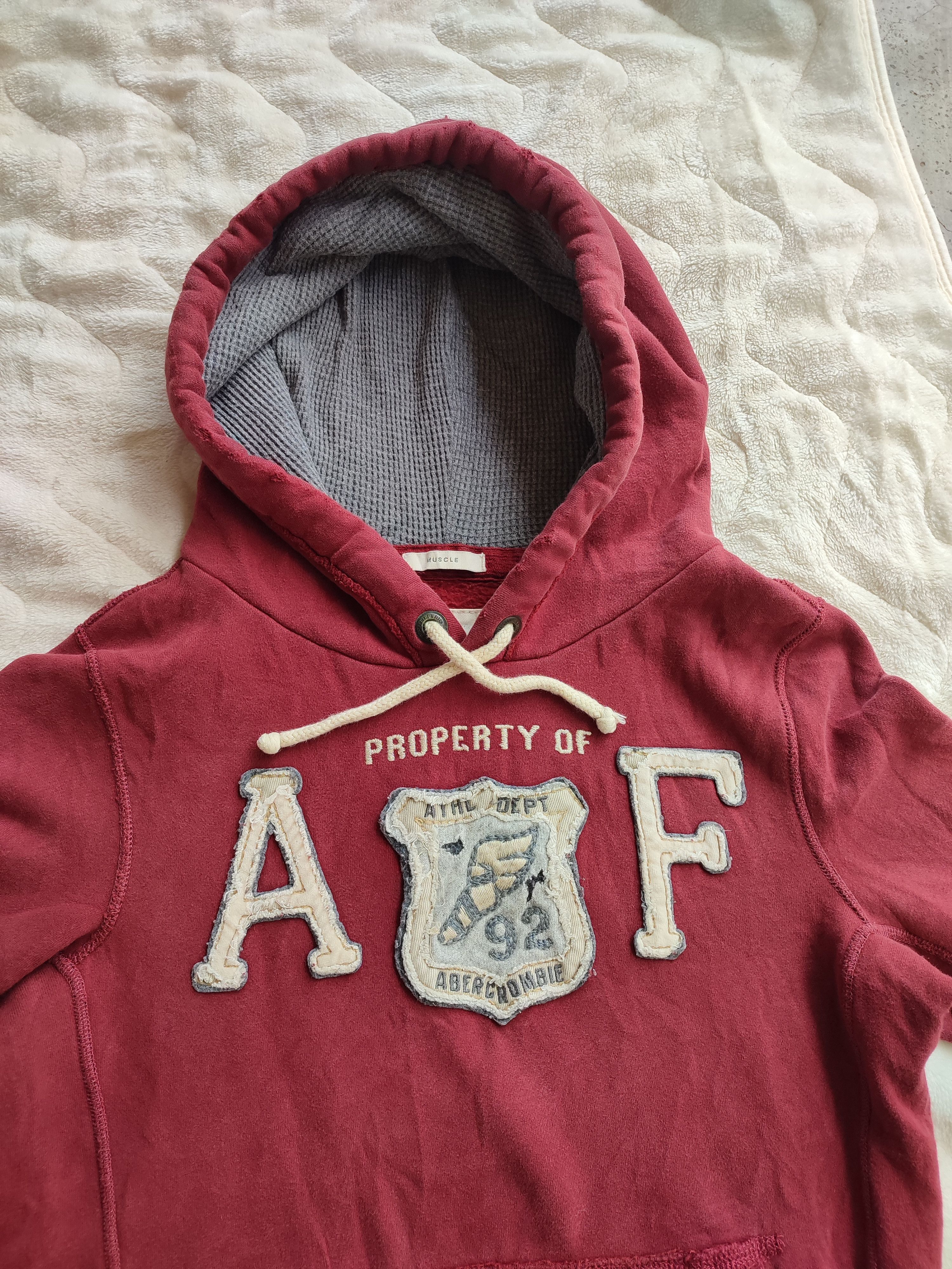 Abercrombie & Fitch 💥Distressed Property of Abercrombie Fitch hoodies Size US S / EU 44-46 / 1 - 3 Thumbnail