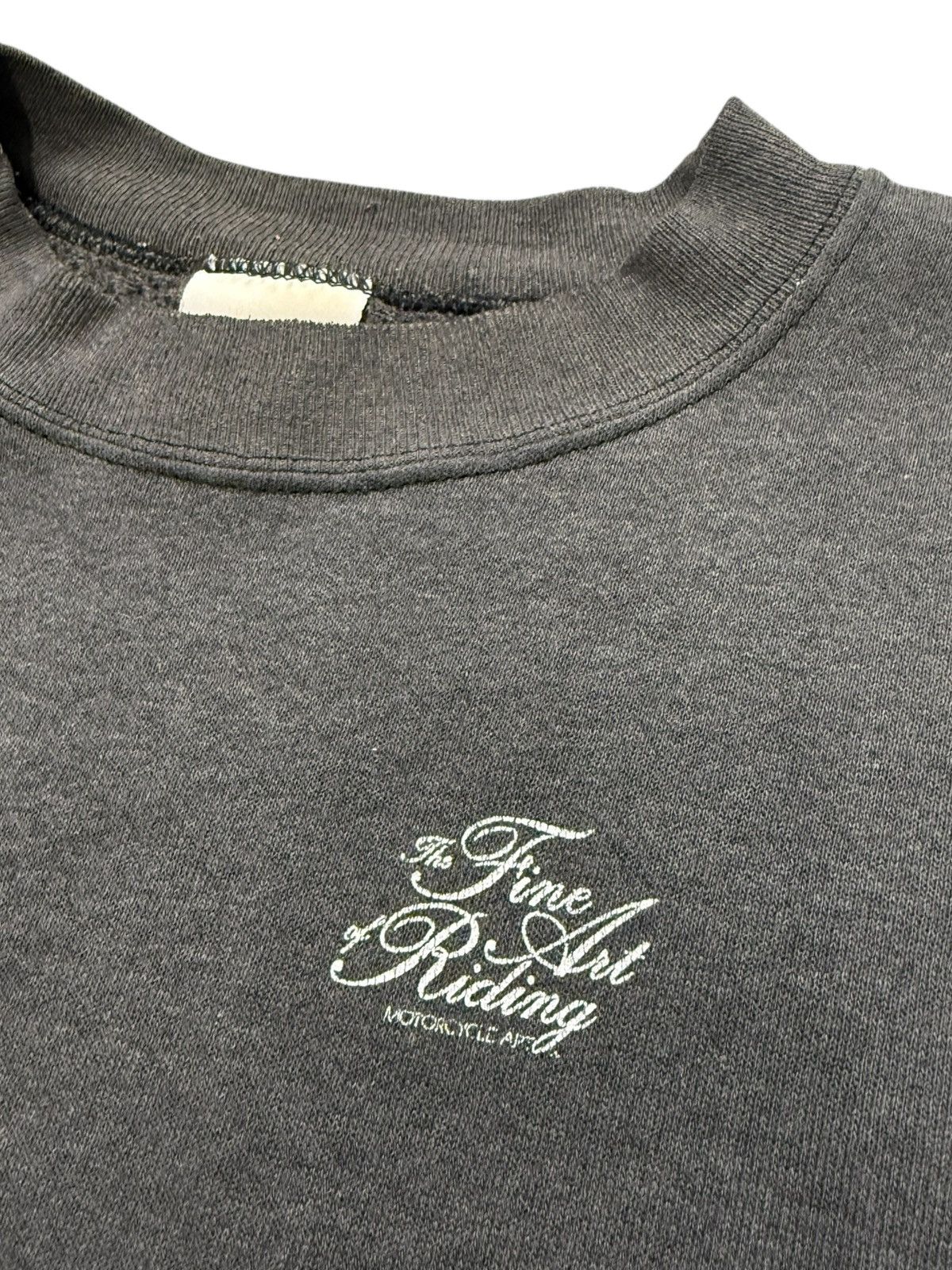 Vintage Vintage faded motorcycle crewneck Size US M / EU 48-50 / 2 - 7 Thumbnail