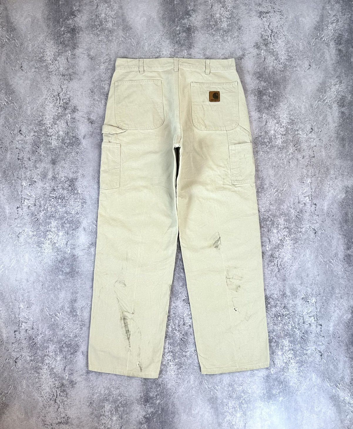 Carhartt Vintage Carhartt USA Distressed Baggy Carpenter Work Pants Size US 34 / EU 50 - 1 Thumbnail