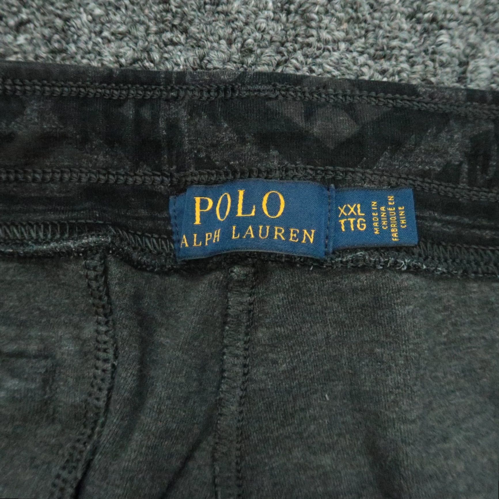 Polo Ralph Lauren VINTAGE Polo Ralph Lauren Pants Men 2XL Black Gray Aztec Southwestern Jogger Zip Pocket Size US XXL / EU 58 / 5 - 3 Thumbnail
