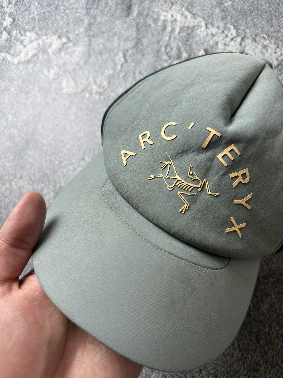 Arc'teryx Arcteryx Hat Logo Trucker Hat Snapback Cap Bird Bill Forage Size ONE SIZE - 8 Thumbnail