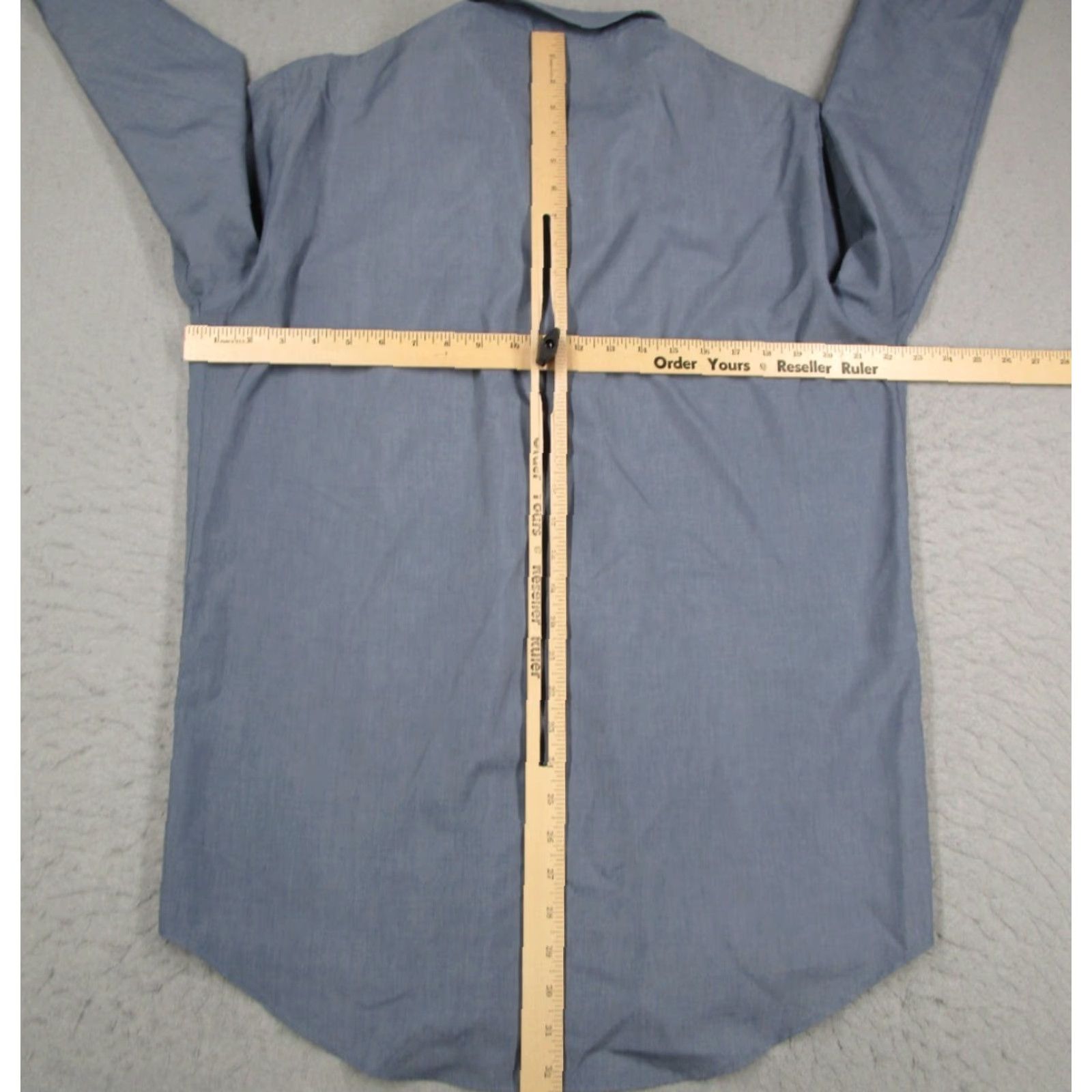 Versace VINTAGE Versace Classic V2 Shirt Mens Blue 42 Button Up Long Sleeve Y2K Size US XL / EU 56 / 4 - 7 Thumbnail