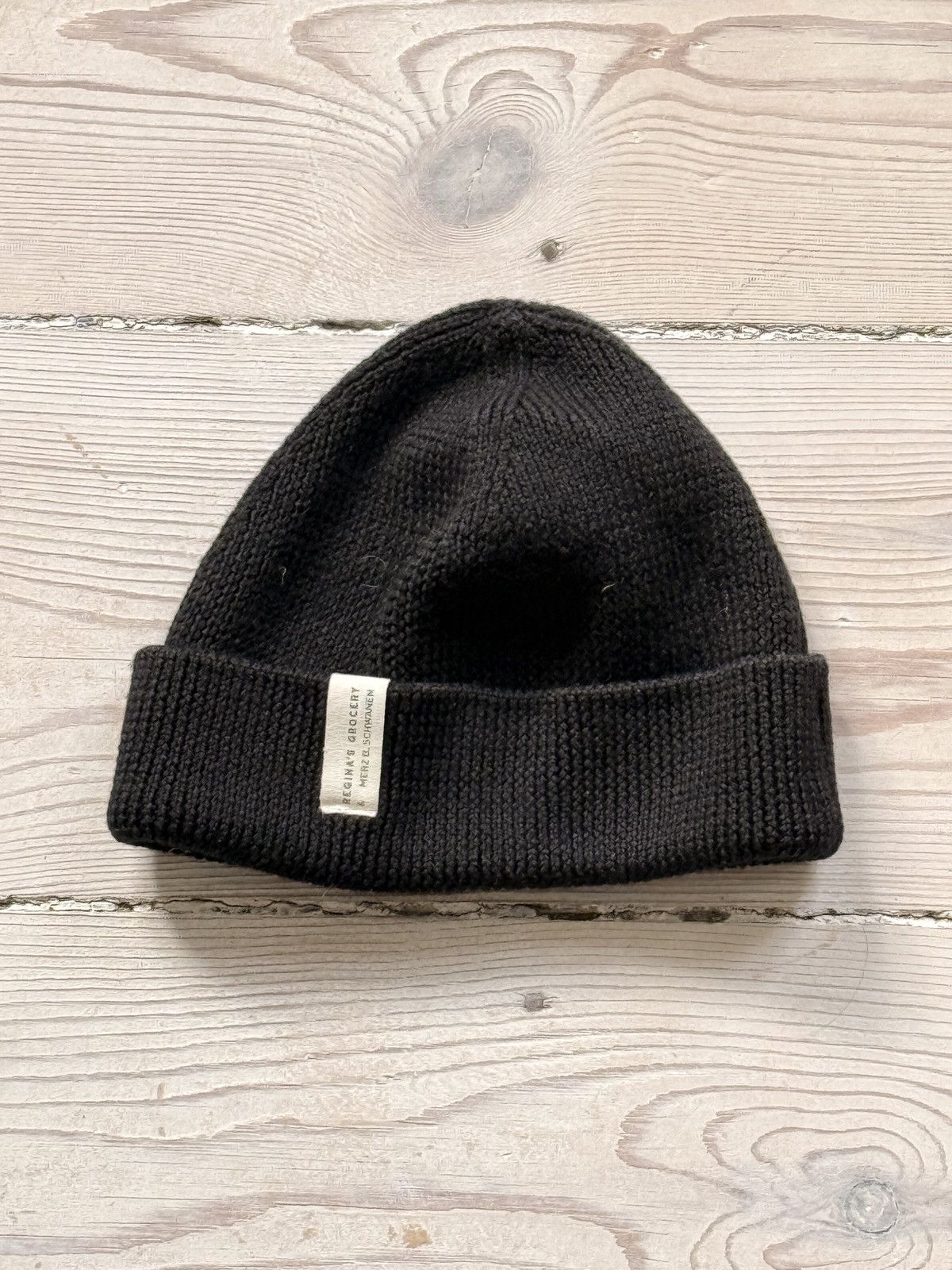 Merz B. Schwanen Merz B. Schwanen x Regina’s Grocery Wool Beanie Size ONE SIZE - 1 Thumbnail