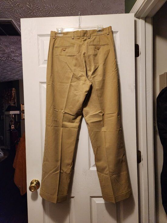 Nordstrom John W.nordstrom men's 55%cotton 45%tencel dress pants 33/32 Size 34S - 2 Thumbnail