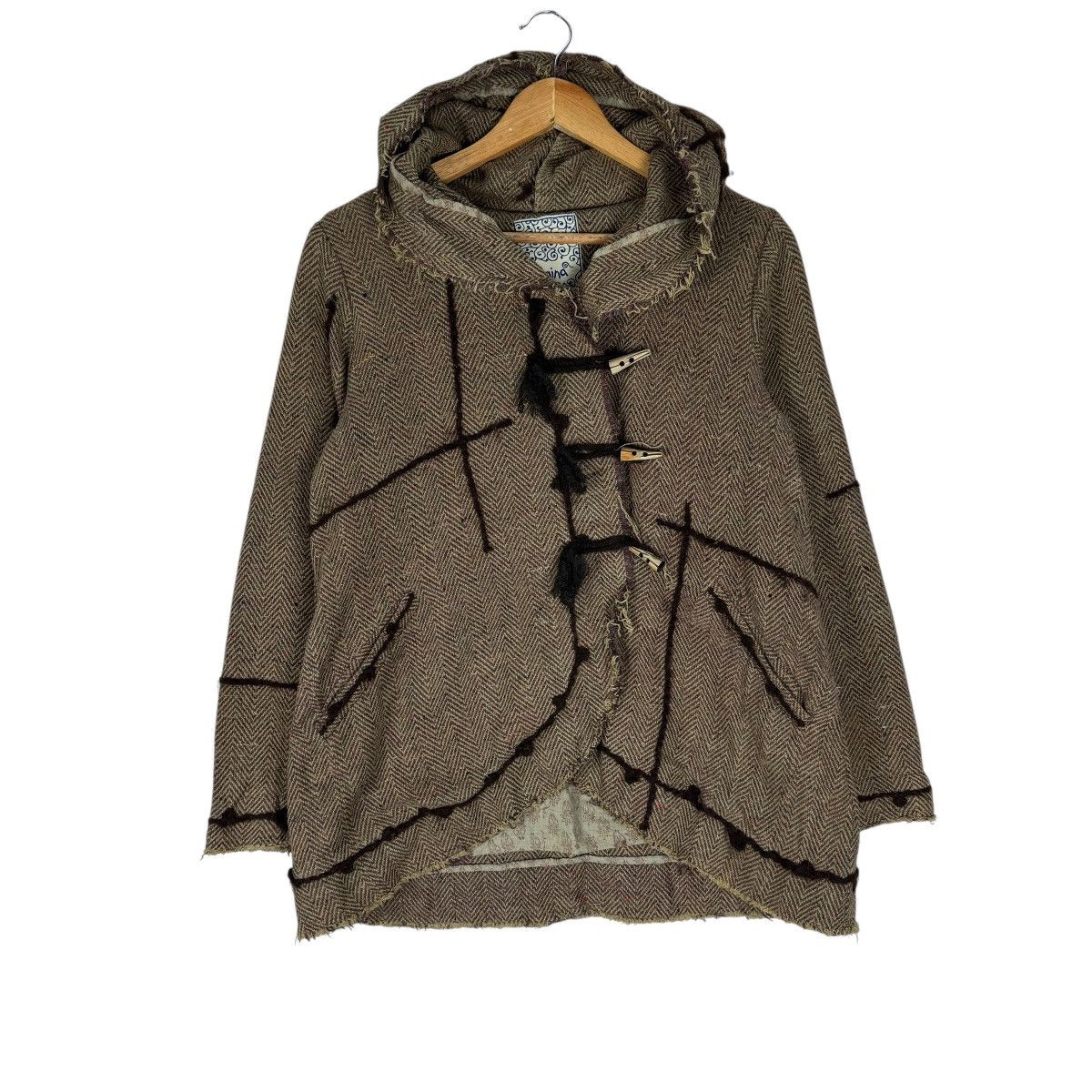 🌟AMINA HOODIE DUFFLE COAT JACKET LIKE KAPITAL
