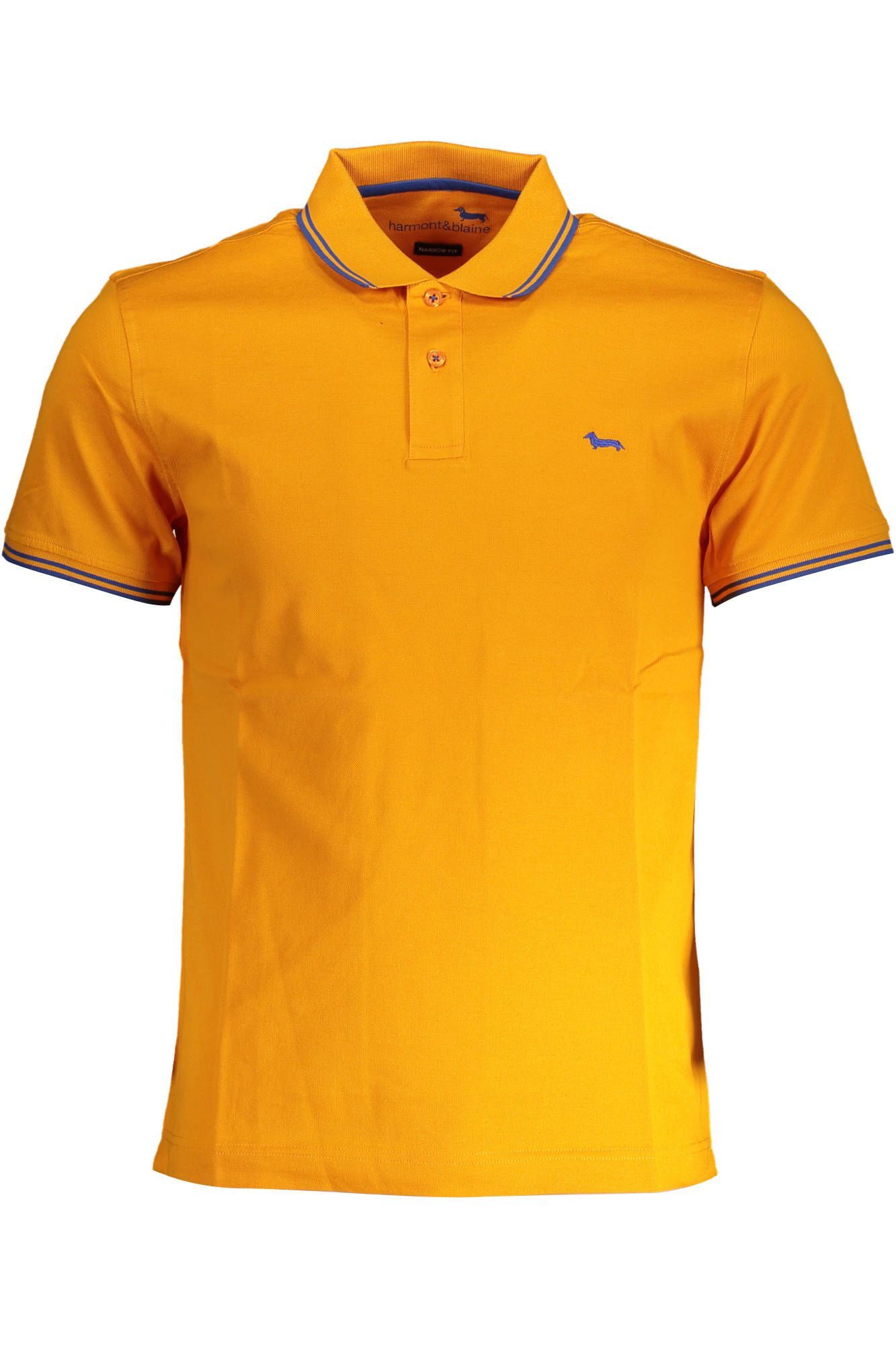 Harmont & Blaine Harmont & Blaine Orange Cotton Polo Shirt | Grailed