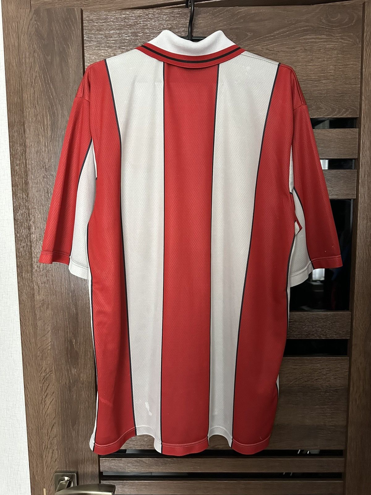 Asics 1996/1997 Stoke City Asics Vintage Soccer Jersey T-Shirt Kit Size US XL / EU 56 / 4 - 2 Thumbnail
