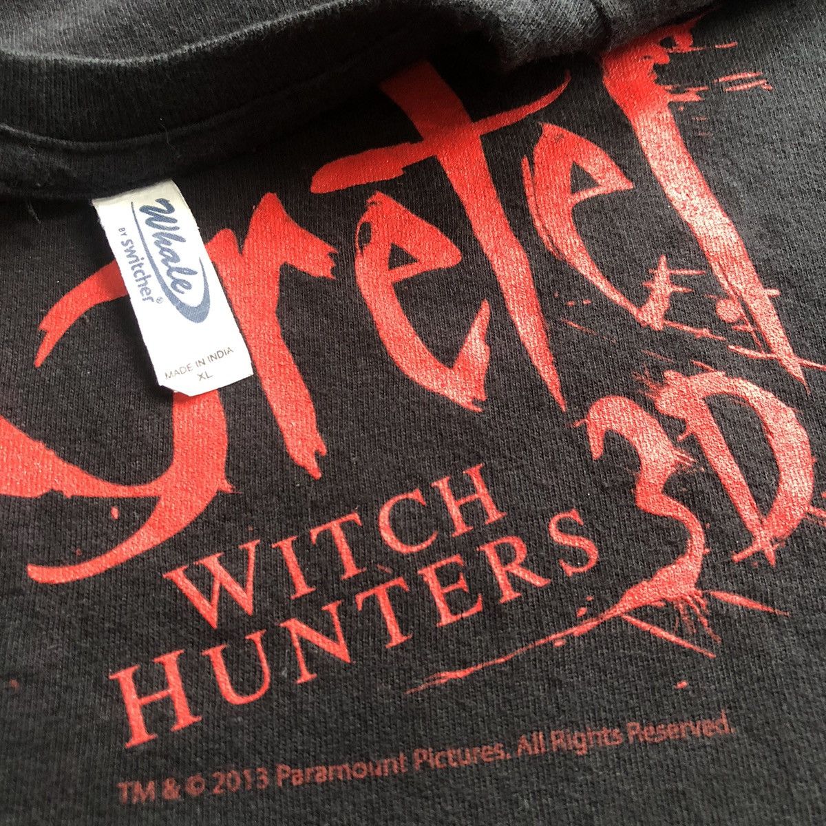 Universal Studios Movie Shirt Hansel and Gretel Witch Hunters 2013 Size US XL / EU 56 / 4 - 5 Thumbnail