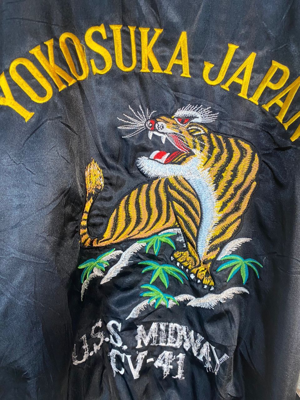 Japanese Brand × Vintage Vintage sukajan embroidered zipper jacket by hareiwa Size US L / EU 52-54 / 3 - 16 Thumbnail