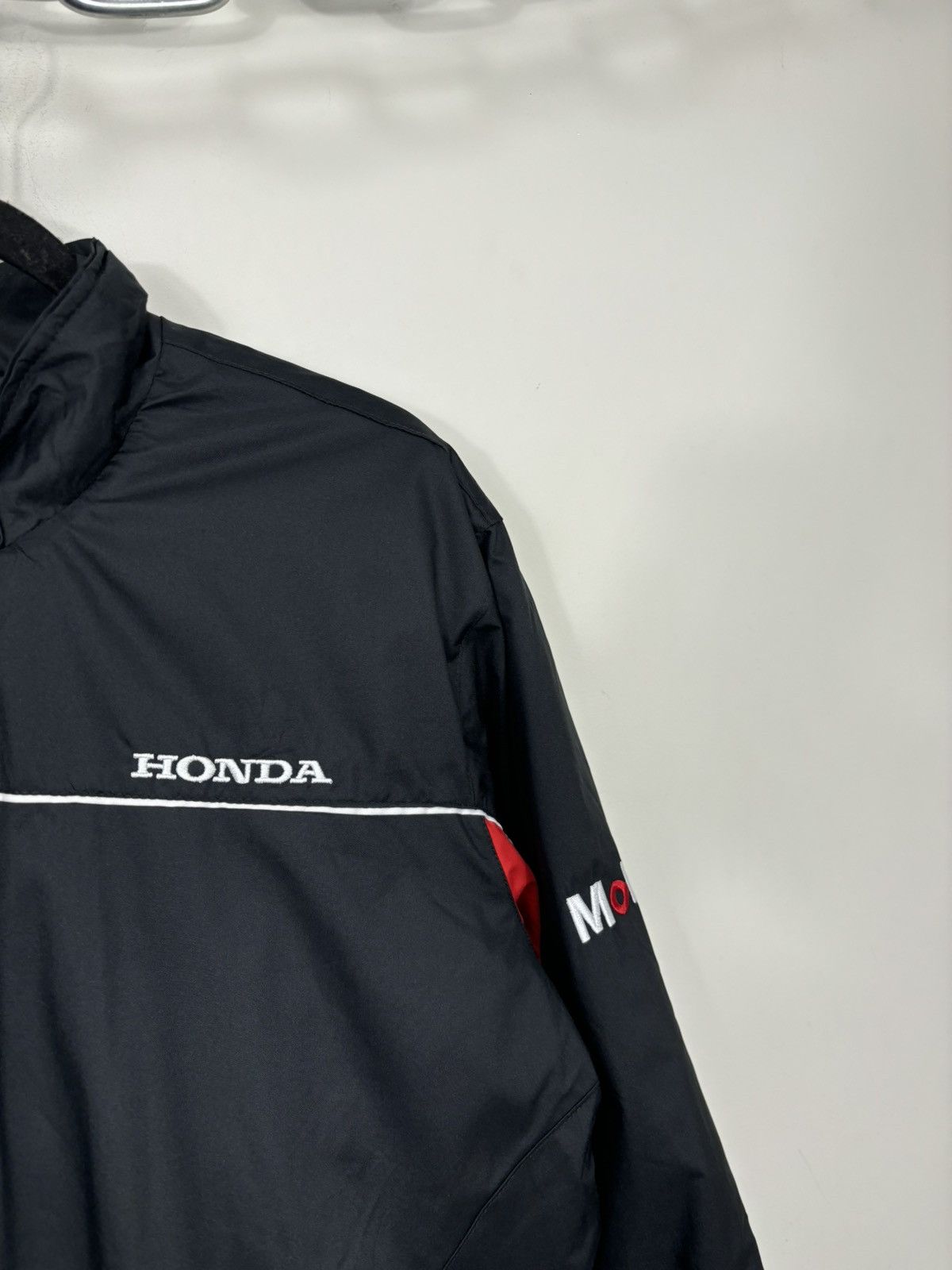 Honda Vintage Honda Moto Big Logo Rare Japanese Racing Jacket Size US XL / EU 56 / 4 - 6 Thumbnail