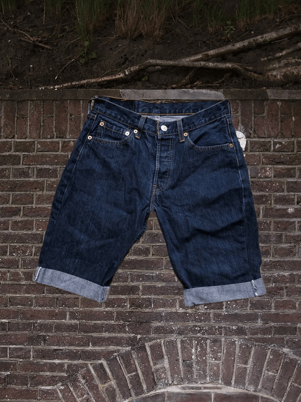 Levi's Levi's 501 Classic Fit Stonewash Denim Shorts 3 Size 28" / US 6 / IT 42 - 1 Thumbnail