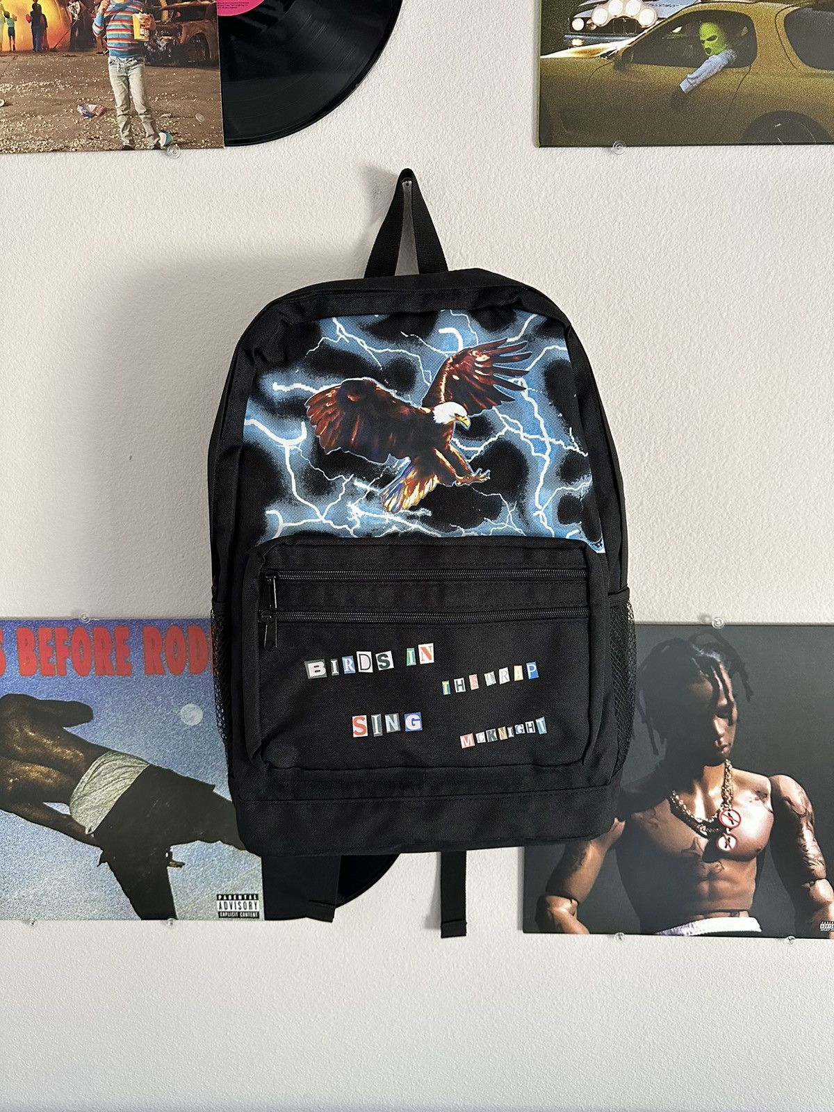 Travis Scott RARE Travis Scott Birds in The Trap Sing McKnight Backpack ...