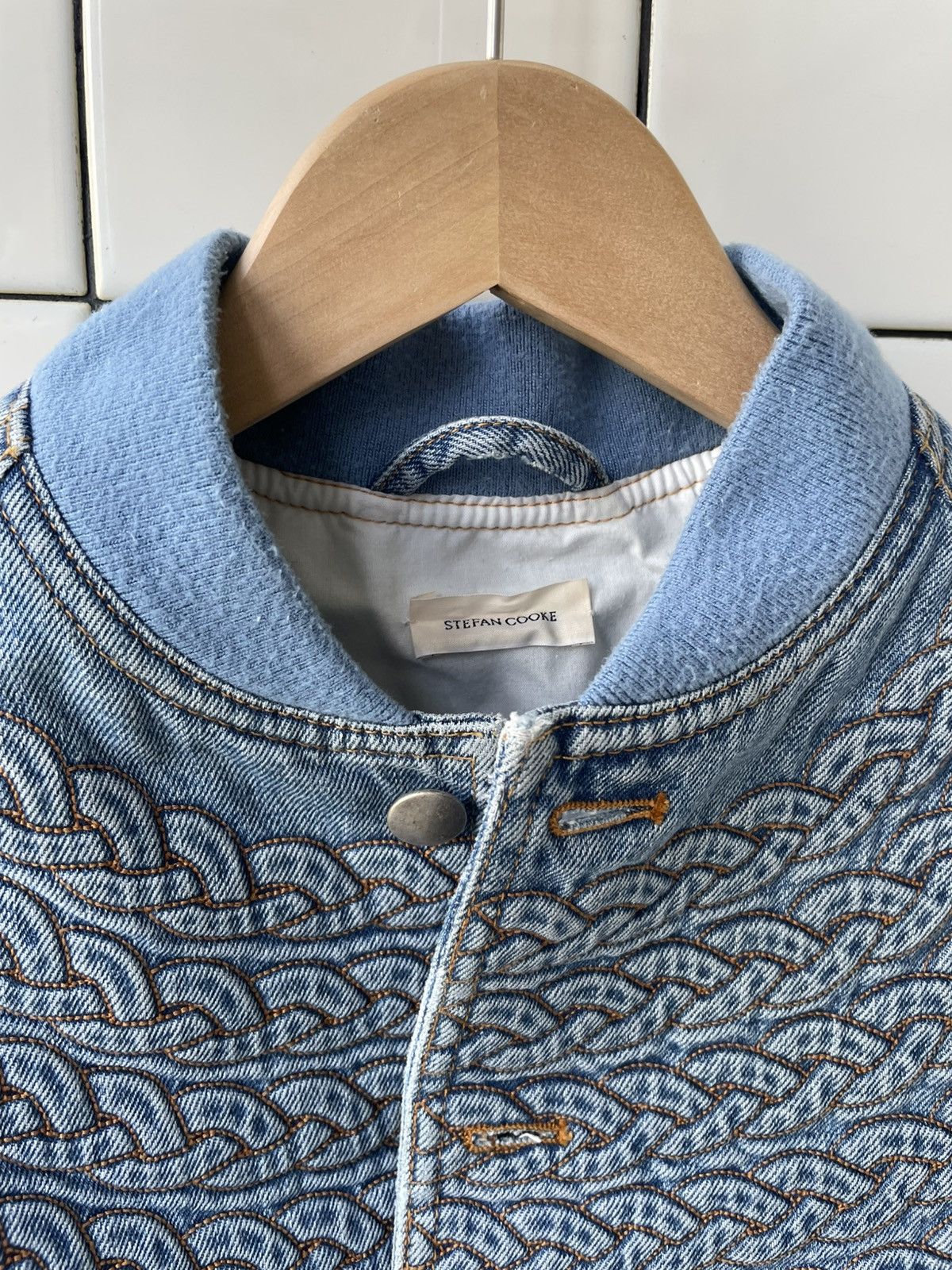 Other Stefan Cooke runway denim bomber Size US S / EU 44-46 / 1 - 3 Thumbnail