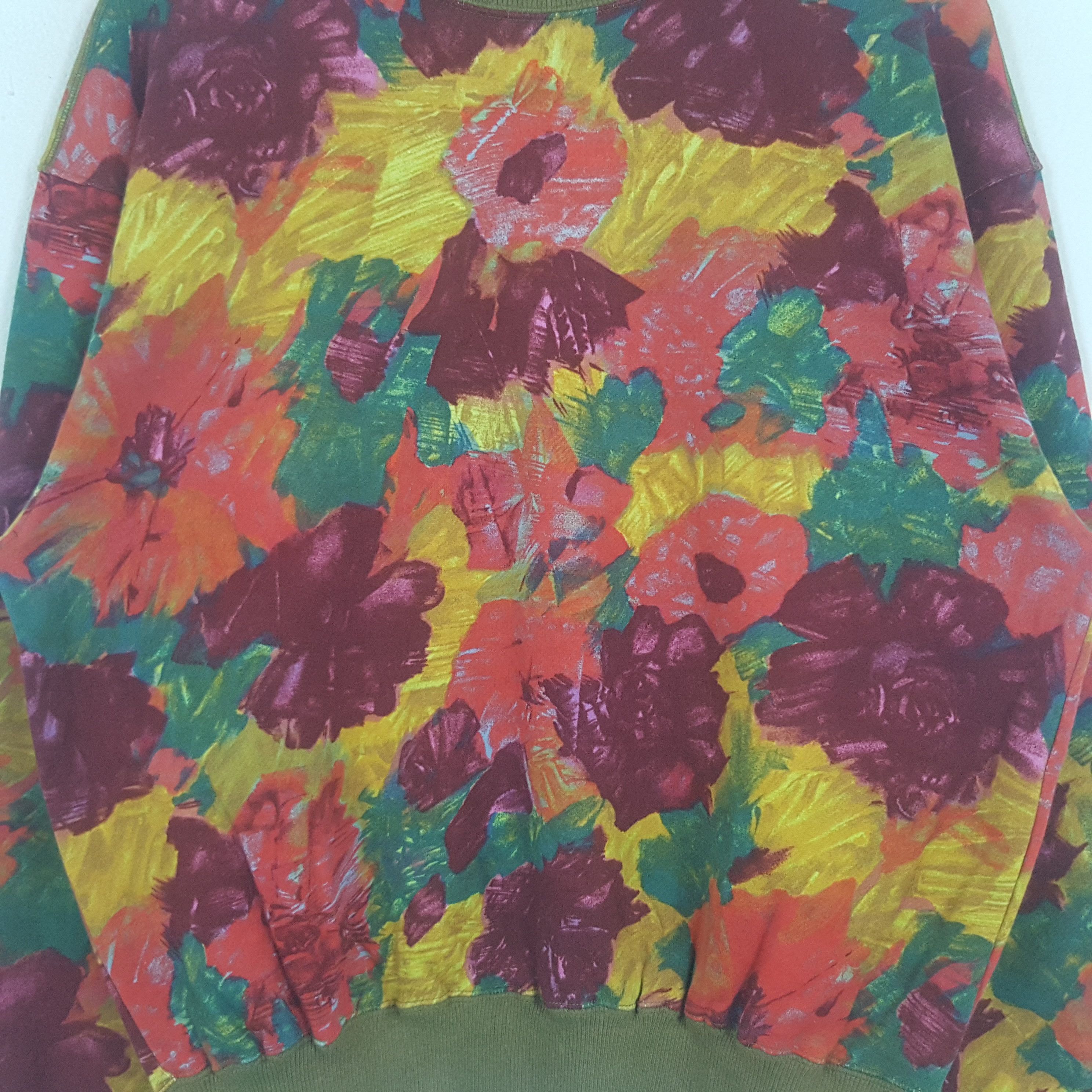 Vintage Vintage Flower Art Fashion Style Romance Jacket Size US M / EU 48-50 / 2 - 2 Thumbnail