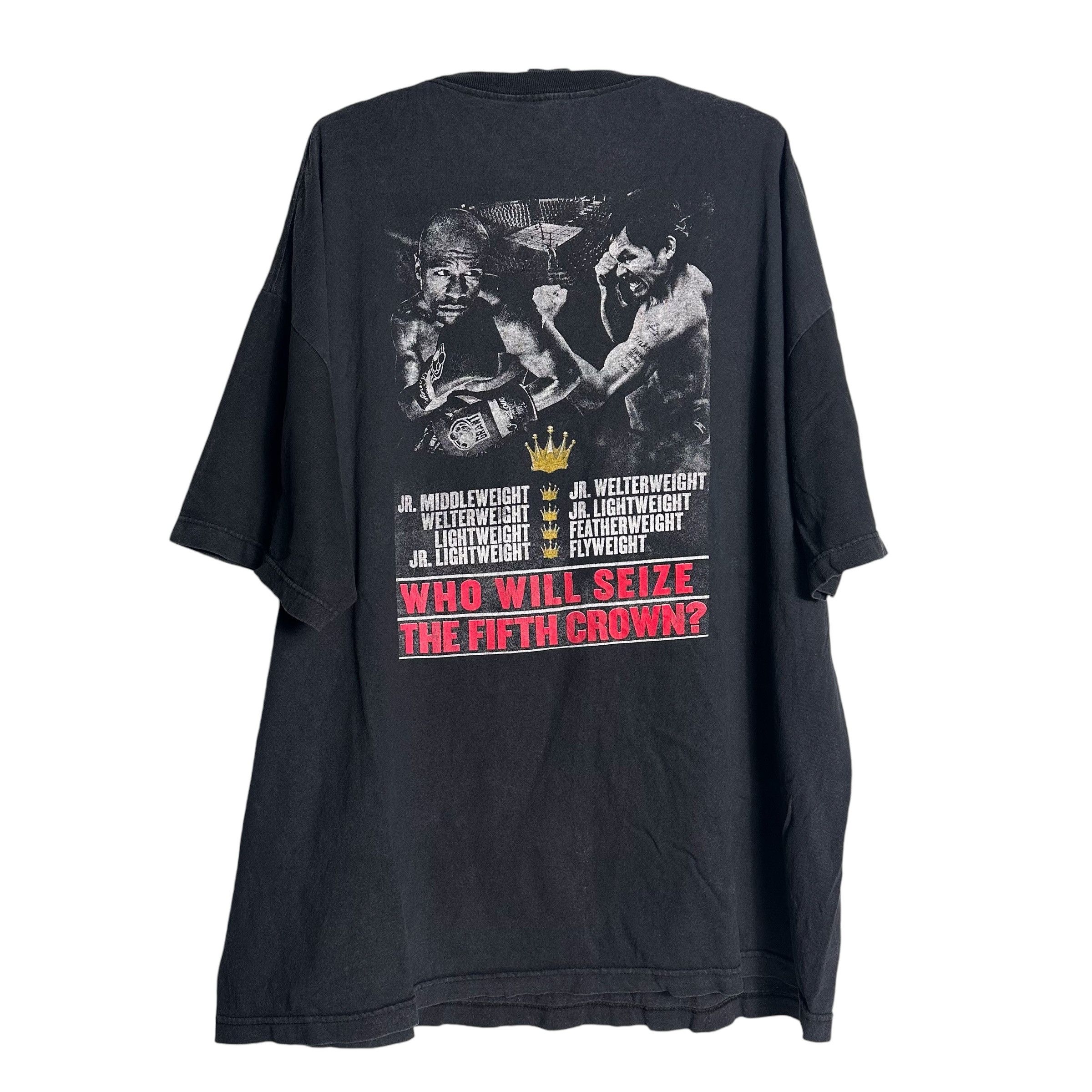 Alstyle 🔥RARE🔥Pacquiao vs Mayweather MGM Grand Promo T-shirt Size US L / EU 52-54 / 3 - 3 Thumbnail