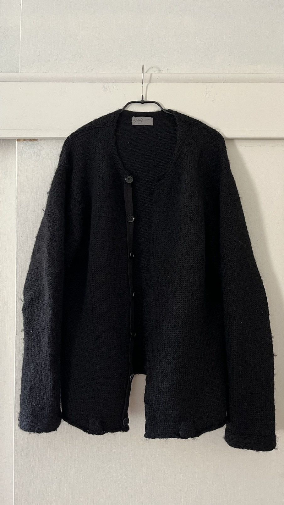 Yohji Yamamoto Yohji Yamamoto Wool knit Cardigan Size US M / EU 48-50 / 2 - 1 Thumbnail