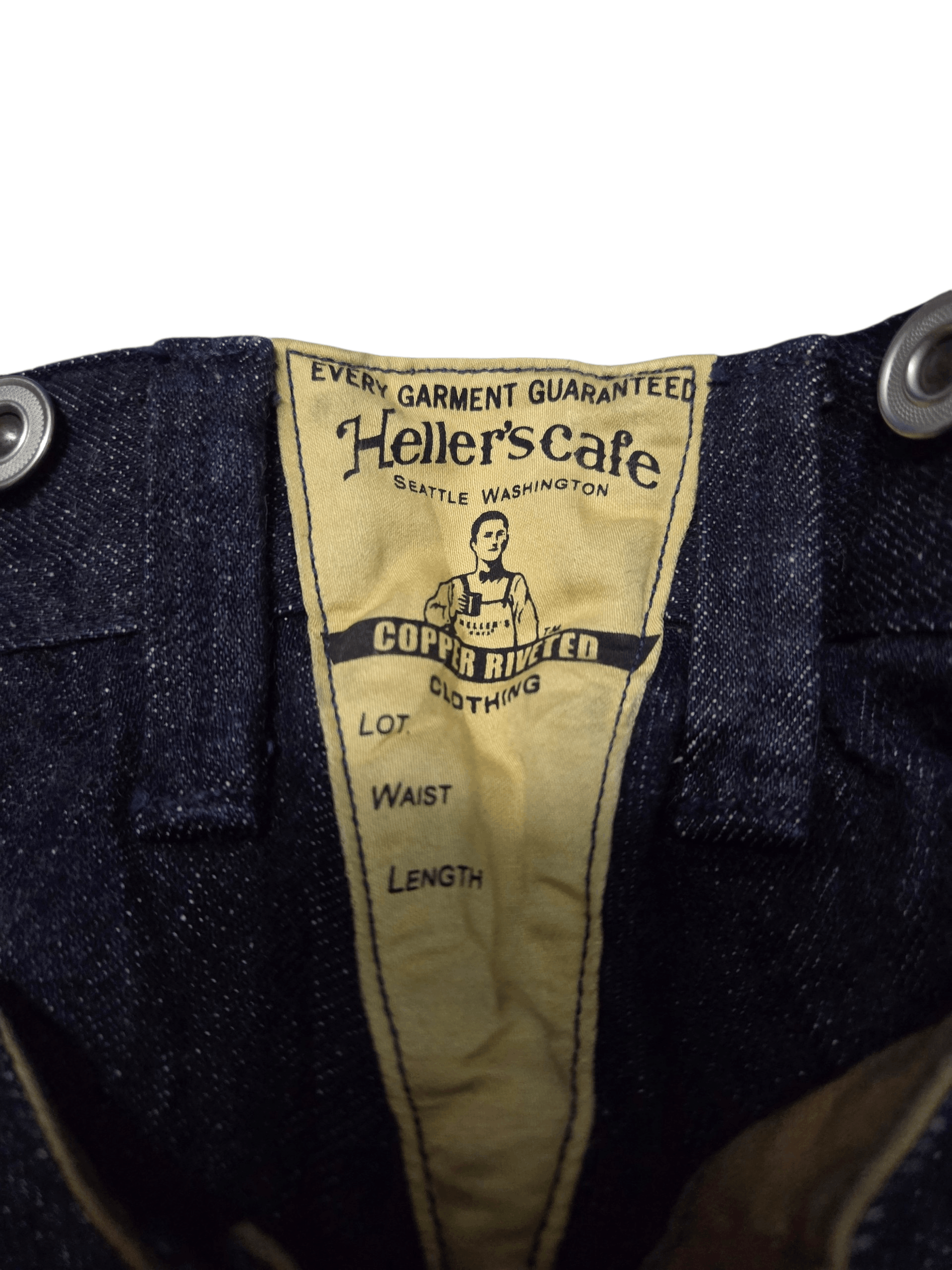 Warehouse & Co. Vintage Deadstock Warehouse Co Buckle Back Selvedge Size US 34 / EU 50 - 9 Thumbnail