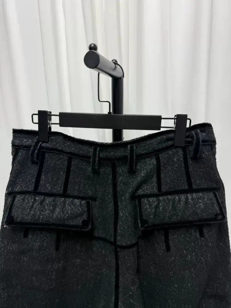Number (N)ine Sz 3 Number Nine 09AW Closed Feeling Wool Shorts-2505 Size US 34 / EU 50 - 5 Thumbnail