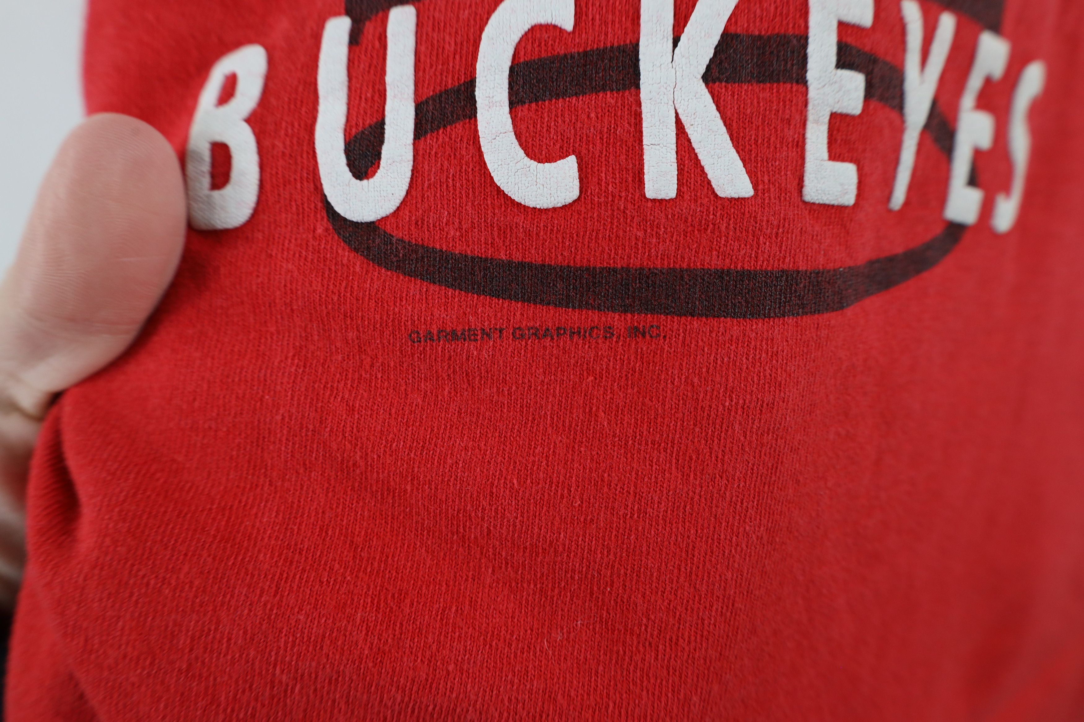 Vintage Vintage 90s Ohio State University Short Sleeve T-Shirt USA Size US XXL / EU 58 / 5 - 5 Thumbnail