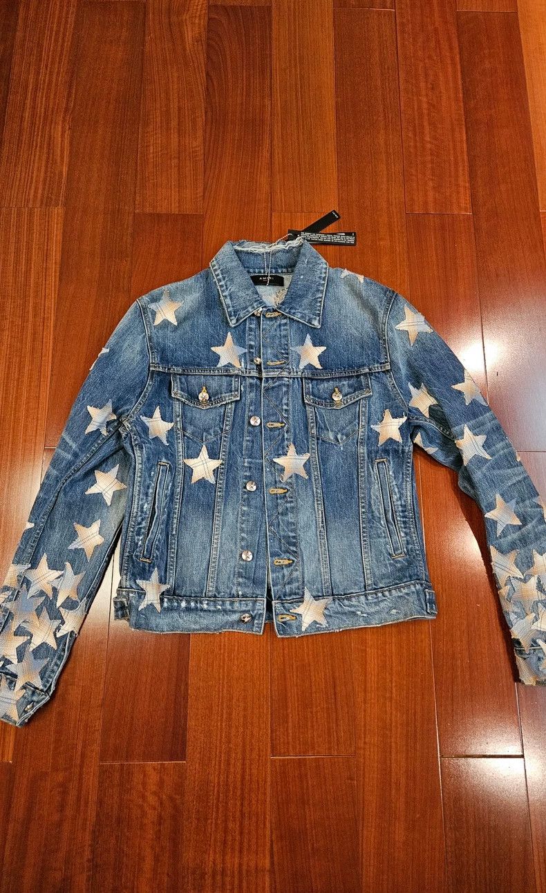 Amiri Amiri star collaboration denim jacket Size US M / EU 48-50 / 2 - 1 Thumbnail