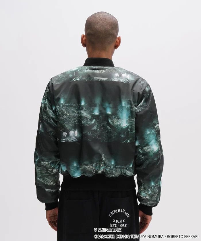 Avirex AVIREX x FF7 Remake Midgar Reversible Bomber Japan Exclusive Size US XL / EU 56 / 4 - 6 Thumbnail