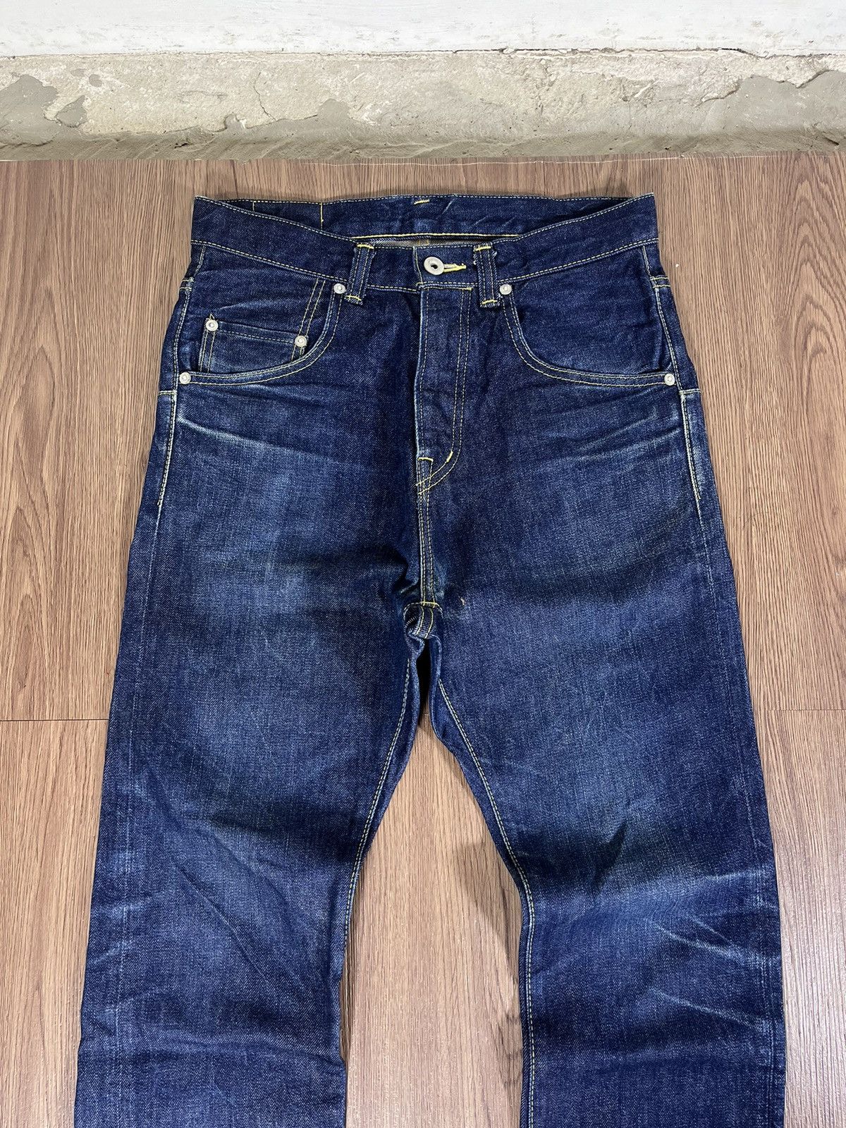 Comme des Garcons AD2010 Comme des Garçons Homme Indigo Denim Size US 29 - 3 Thumbnail