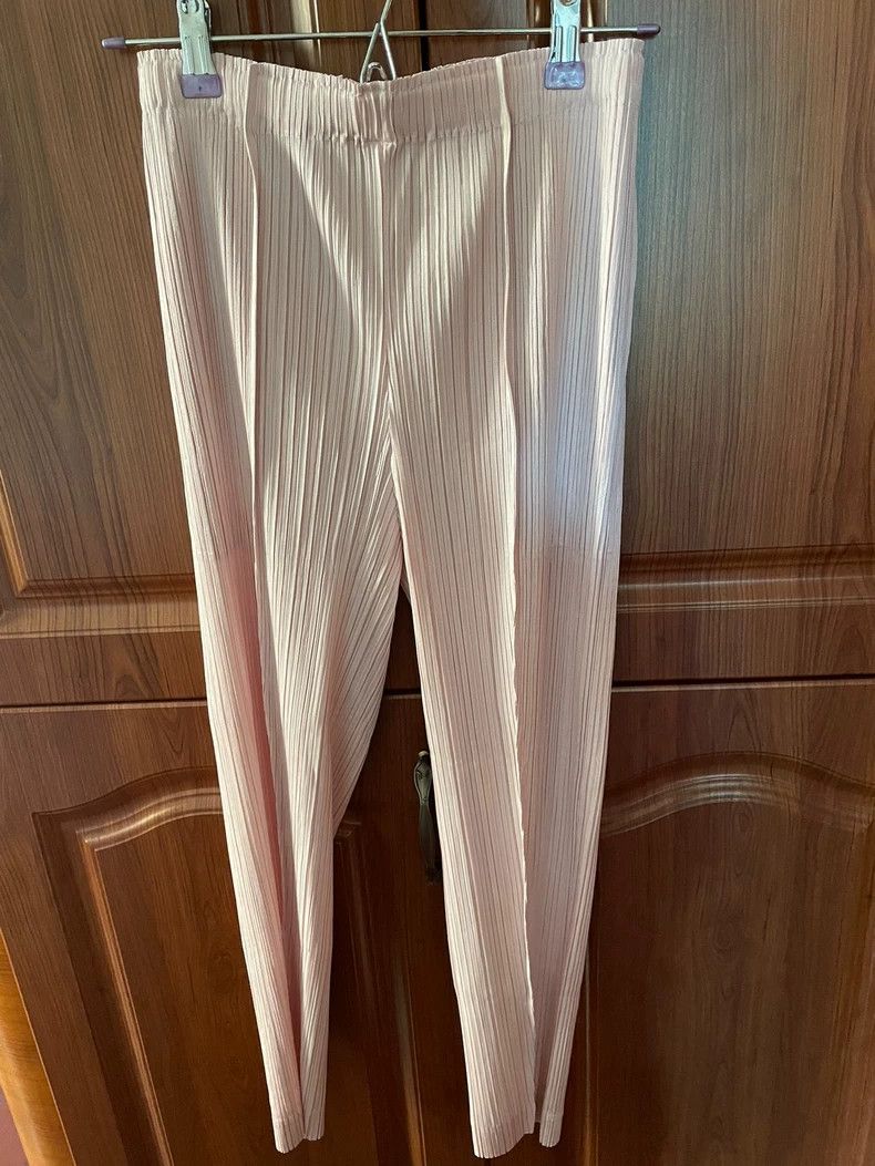 Issey Miyake Issey Miyake Pleated Straight Casual Pants - dmc Size US 30 / EU 46 - 1 Thumbnail