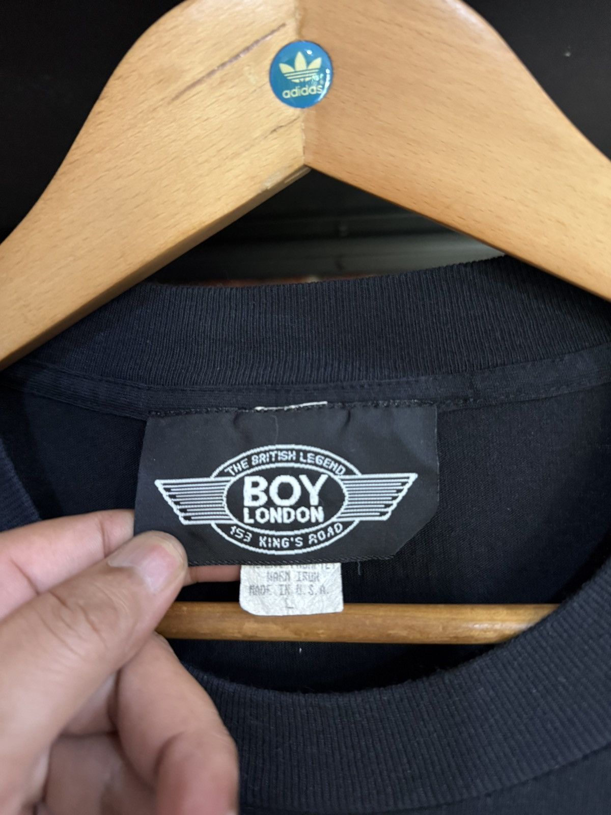 Boy London Vintage 90s Boy London Photographer Weber Photo Tee Size US L / EU 52-54 / 3 - 5 Thumbnail