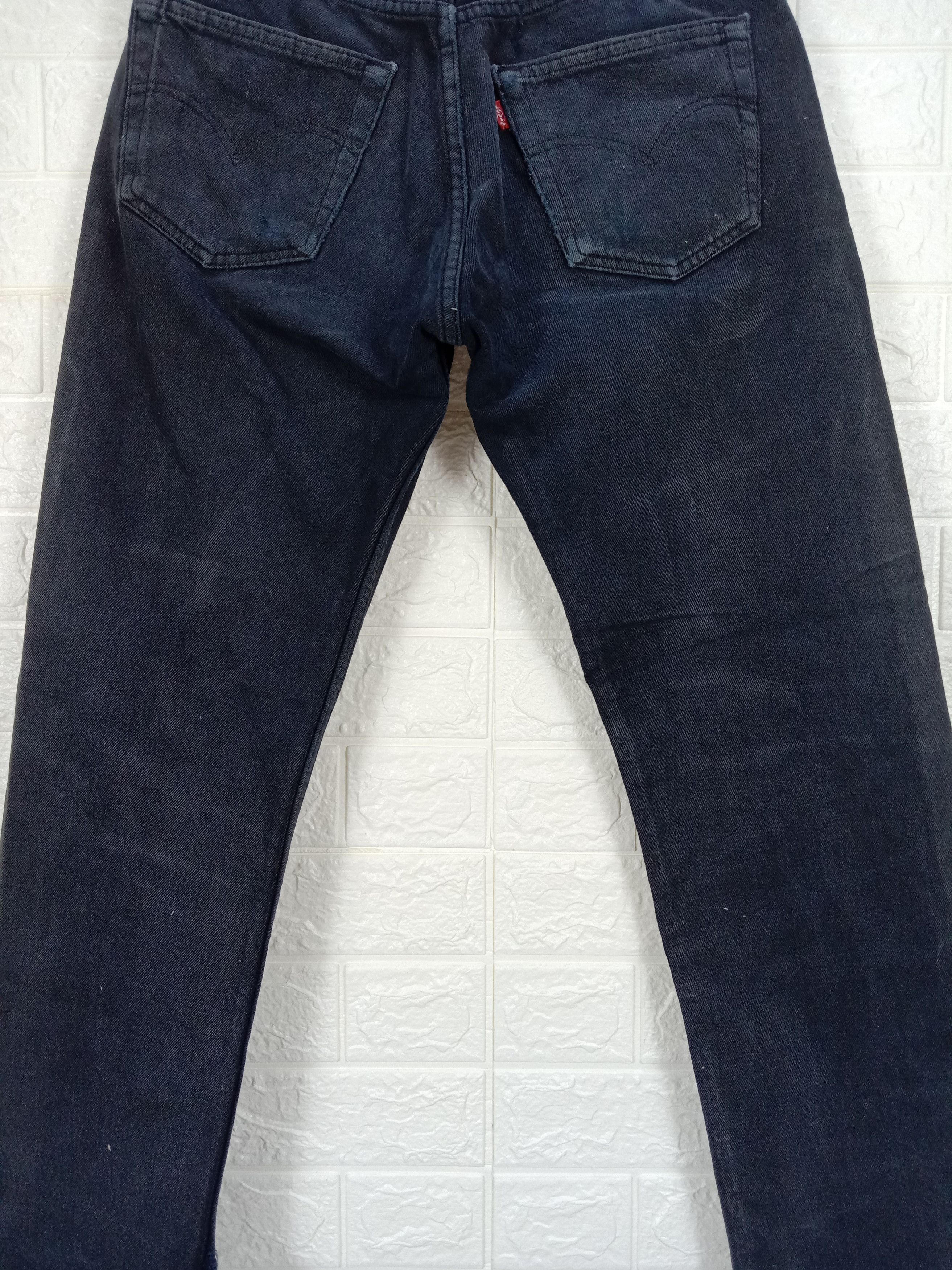 Levi's Vintage Levi's 501 Jeans Faded Black Distressed Denim Size US 31 - 7 Thumbnail
