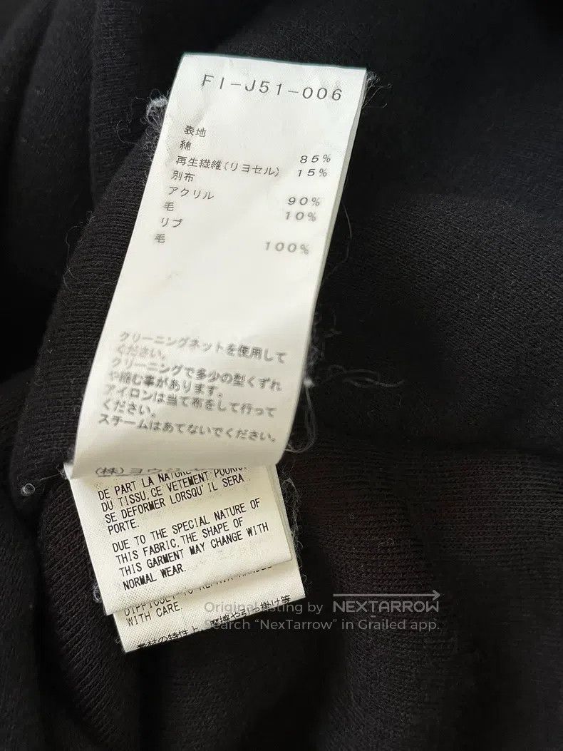 Yohji Yamamoto Yohji Yamamoto Black pin irregular long sleeve Shawl and C Size XS / US 0-2 / IT 36-38 - 9 Thumbnail