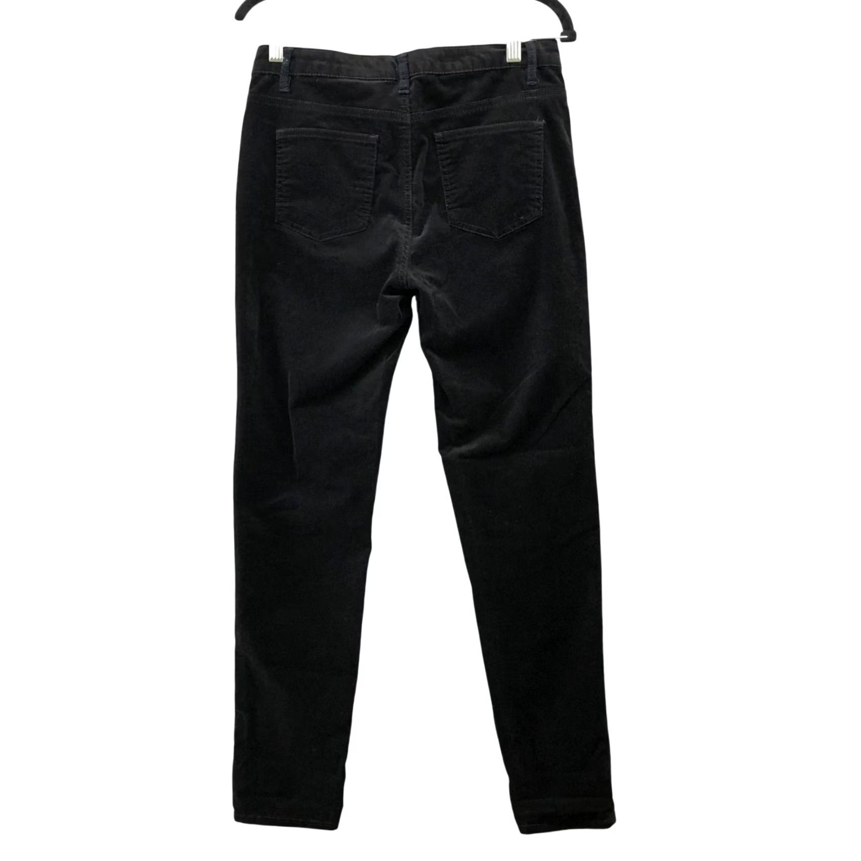 Buffalo David Bitton Buffalo David Bitton Velvet Skinny Pants Womens Size 6 / 28 Marvel Mid Rise Jeans Black Cotton Blend 5-Pocket Stretch Slim Fall Winter Size 28" / US 6 / IT 42 - 2 Thumbnail