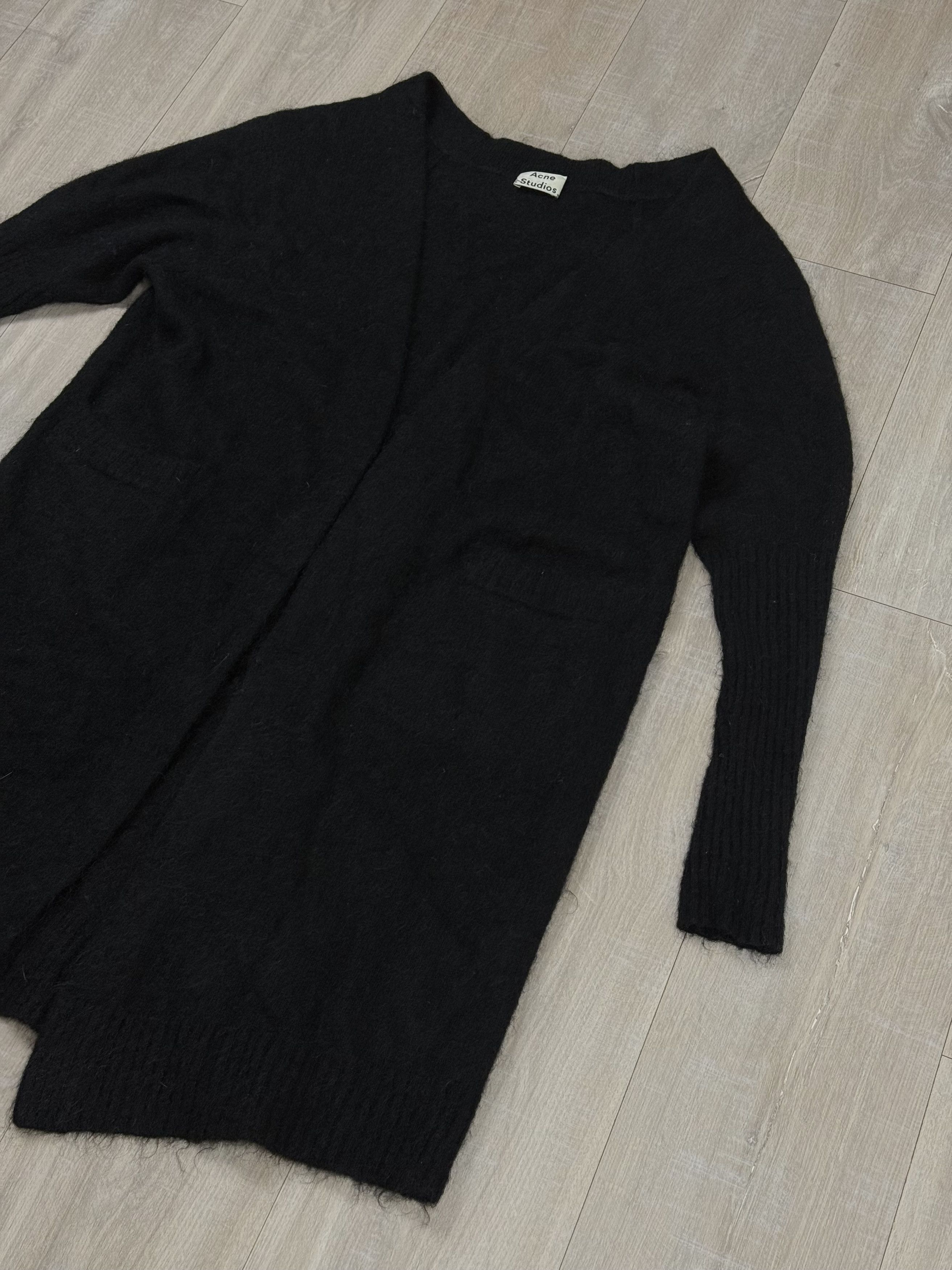 Acne Studios Acne Studios Cardigan Black Raya Raw14 Size XS / US 0-2 / IT 36-38 - 5 Thumbnail