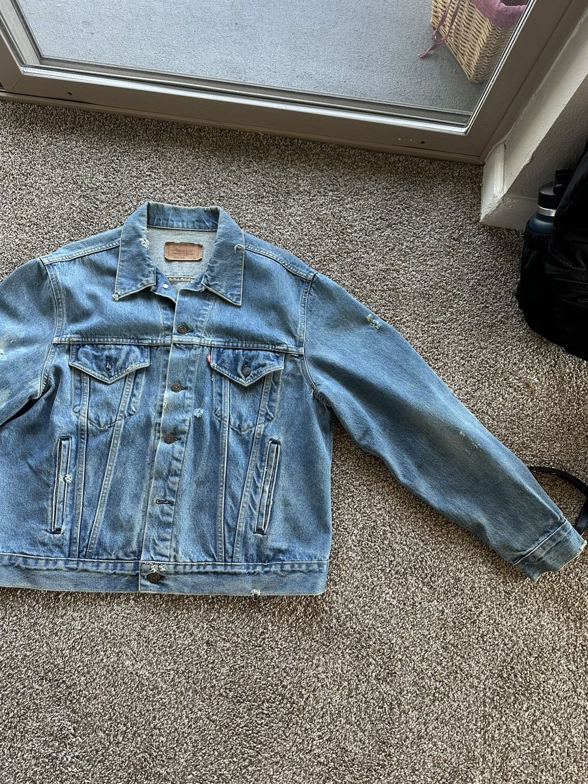 Levi's Vintage Clothing Levis Vintage Denim Jacket Size US L / EU 52-54 / 3 - 3 Thumbnail