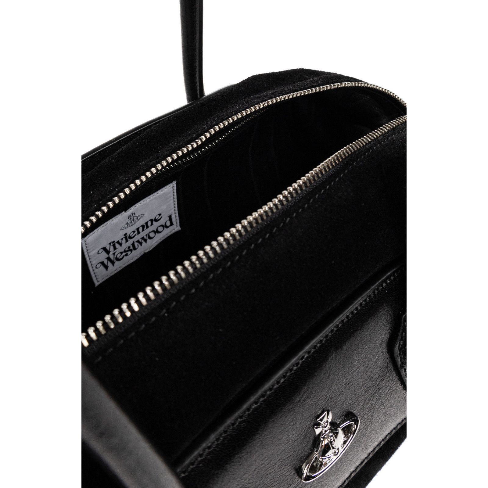 Vivienne Westwood VIVIENNE WESTWOOD Shirley Small Black Shoulder Bag New & Aut Size ONE SIZE - 3 Thumbnail