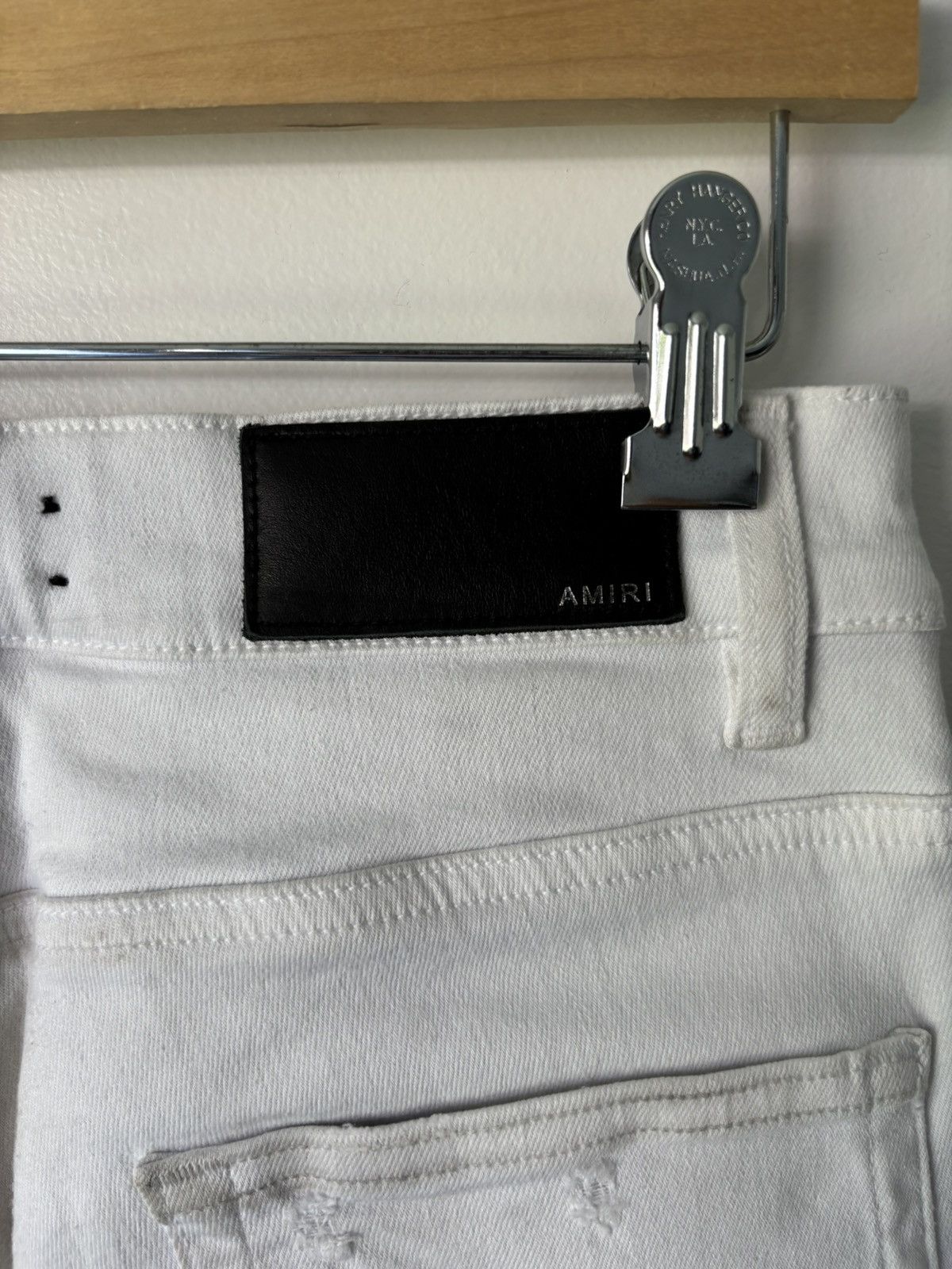Amiri Amiri Cropped Raw Hem Jean Size US 29 - 4 Thumbnail