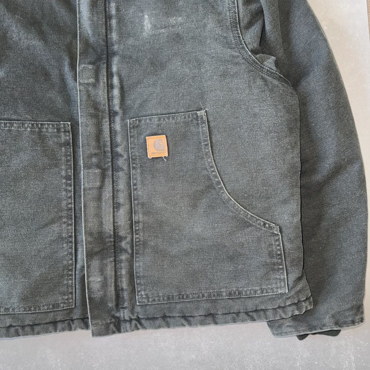 Carhartt Carhartt Arctic Jacket J22 MOS Faded Size US L / EU 52-54 / 3 - 5 Thumbnail