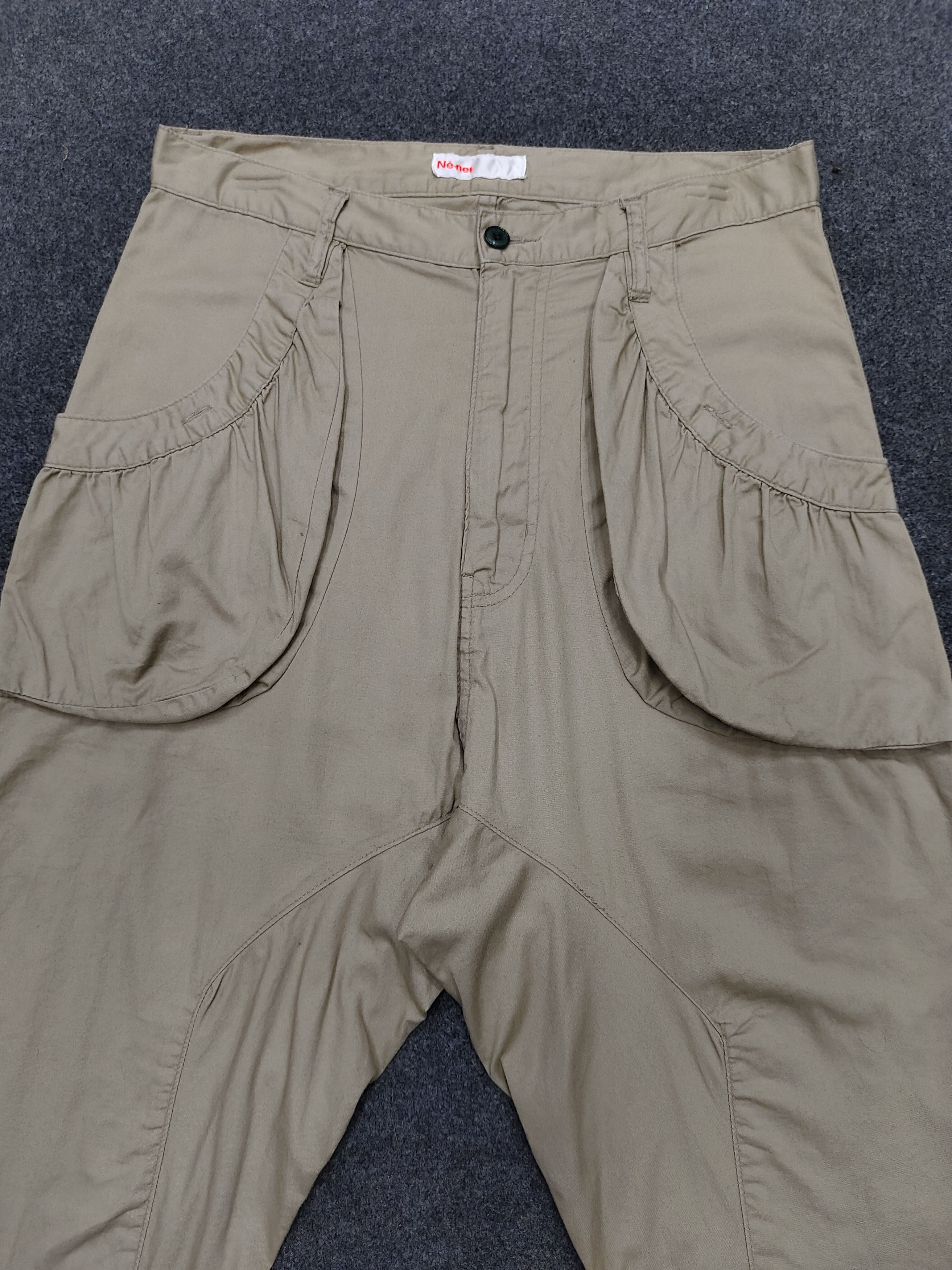 Ne-Net SICK 🇯🇵Ne-Net🇯🇵 Emote Pocket Drop Crotch Cropped Size 30" / US 8 / IT 44 - 3 Thumbnail