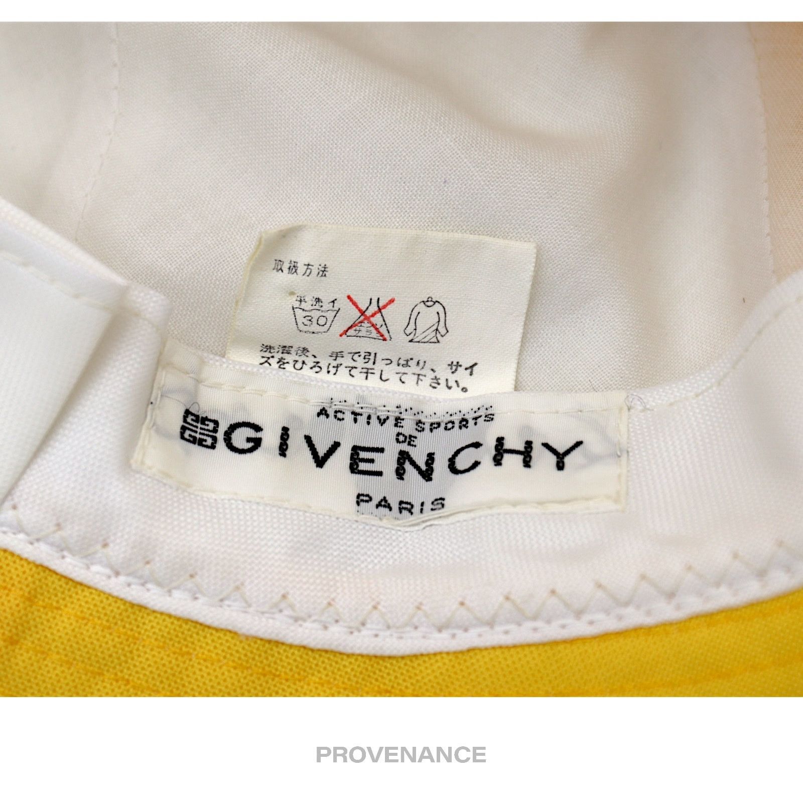 Givenchy 🔴 Givenchy 4G Bucket Hat - Yellow White Patchwork Size ONE SIZE - 6 Thumbnail