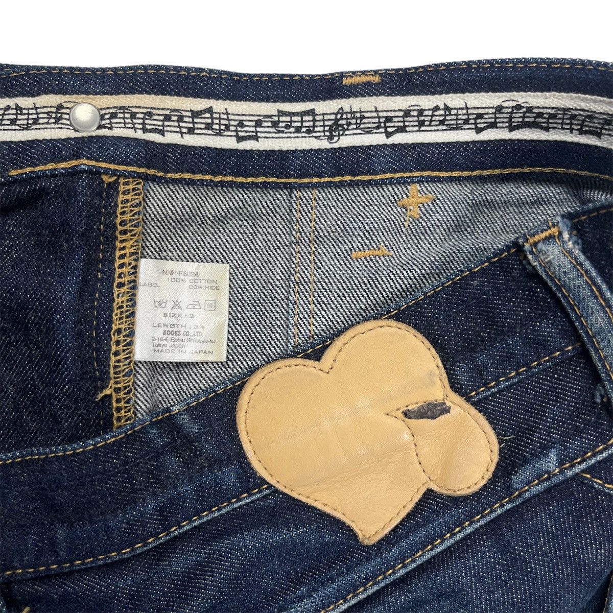 Number (N)ine SS 2007 Number Nine “About A Boy” Honeycomb Denim Size US 30 / EU 46 - 9 Thumbnail