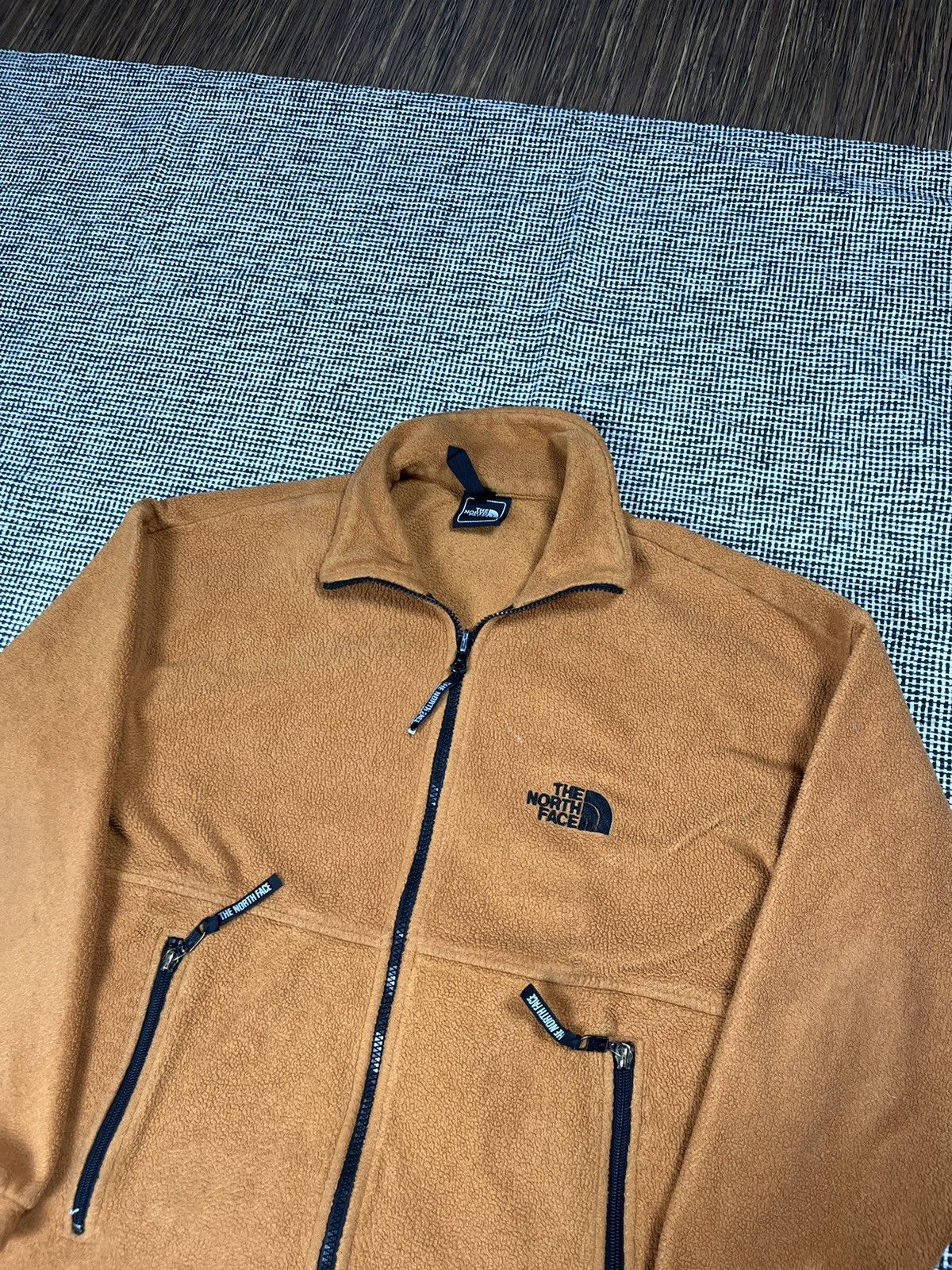 The North Face 90s vintage tnf orange zip up fleece polar the north face Size US M / EU 48-50 / 2 - 10 Thumbnail