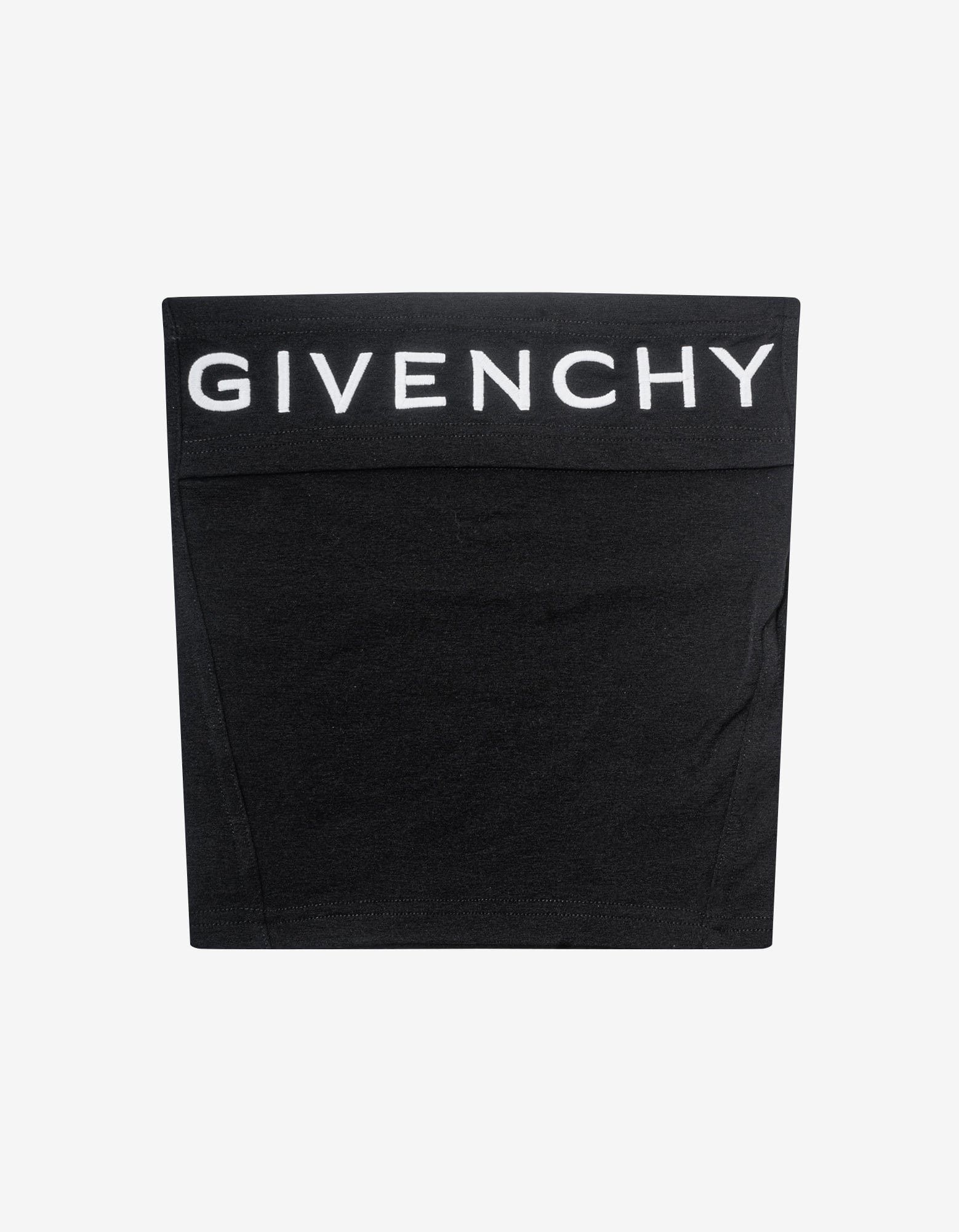 image of Givenchy Black Logo Balaclava Size S, Men's