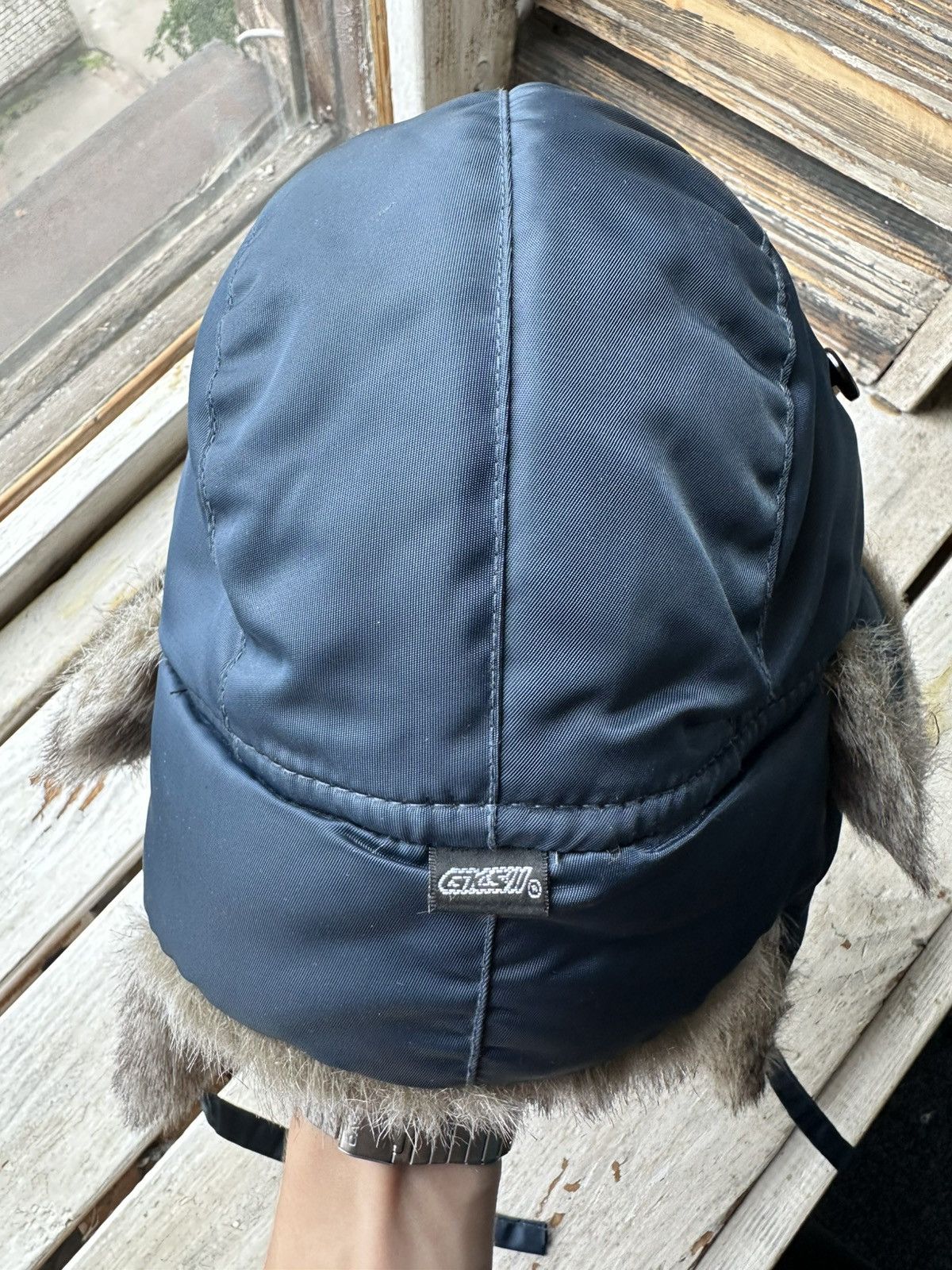 Vintage 🚨Y2K HYPE FUZZY MOHAIRE AVIATOR USHANKA HAT bubble Size ONE SIZE - 4 Thumbnail