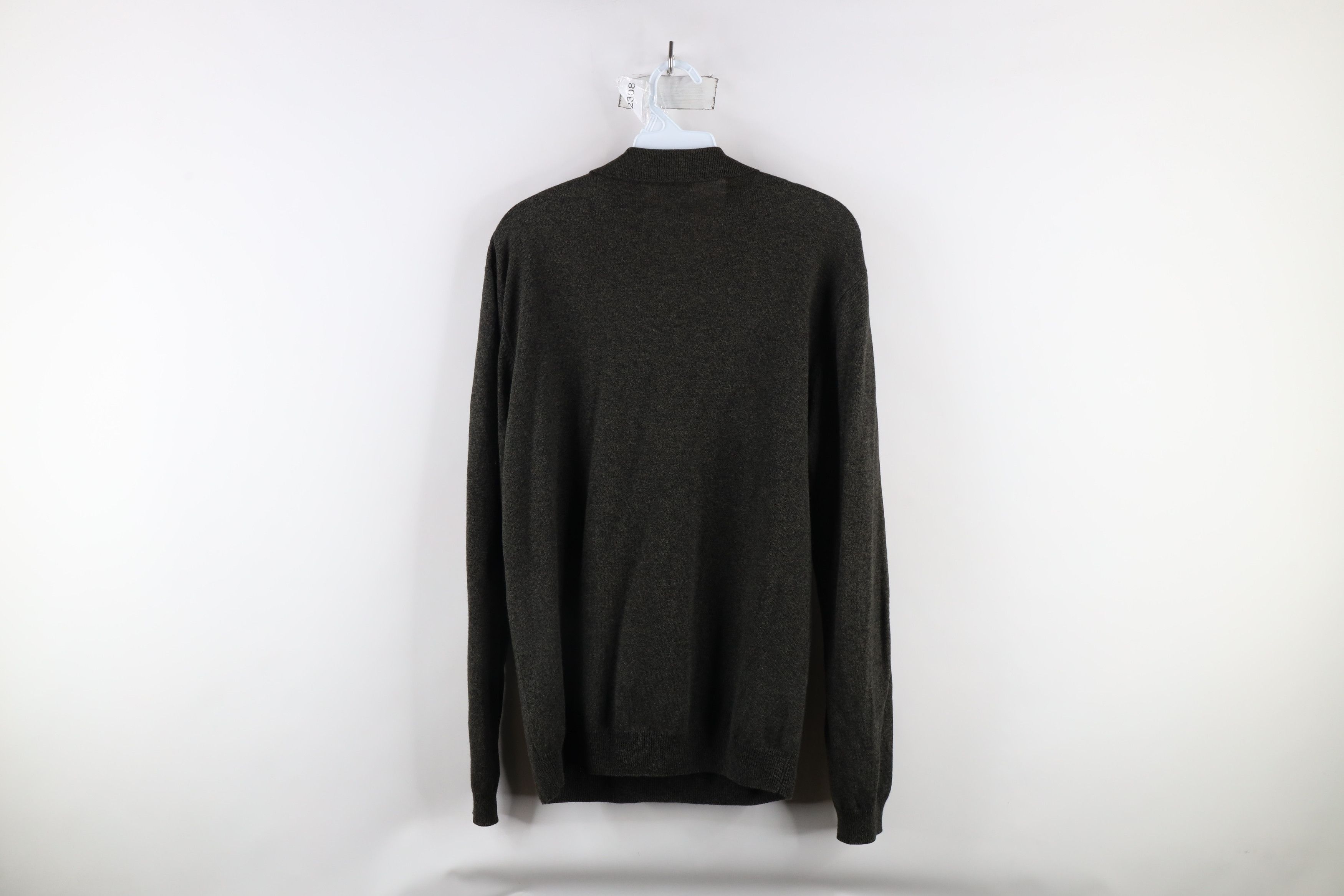 Vintage Vintage 90s Streetwear Cable Knit Collared Pullover Sweater Size US S / EU 44-46 / 1 - 5 Thumbnail