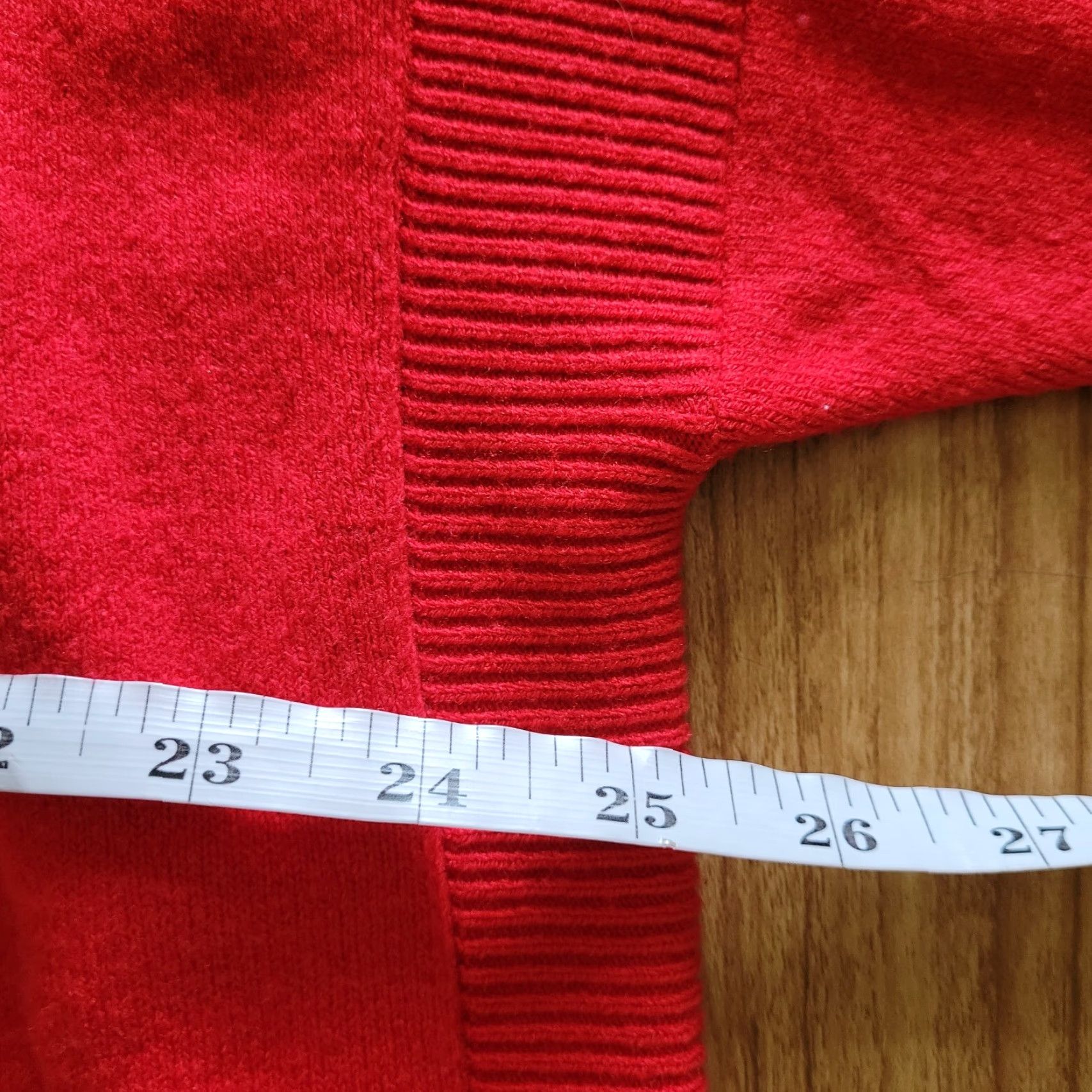 French Connection VINTAGE French Connection Sweater Womens Size 1X Red Turtleneck Long Sleeve Classic Top Size XL / US 12-14 / IT 48-50 - 6 Thumbnail