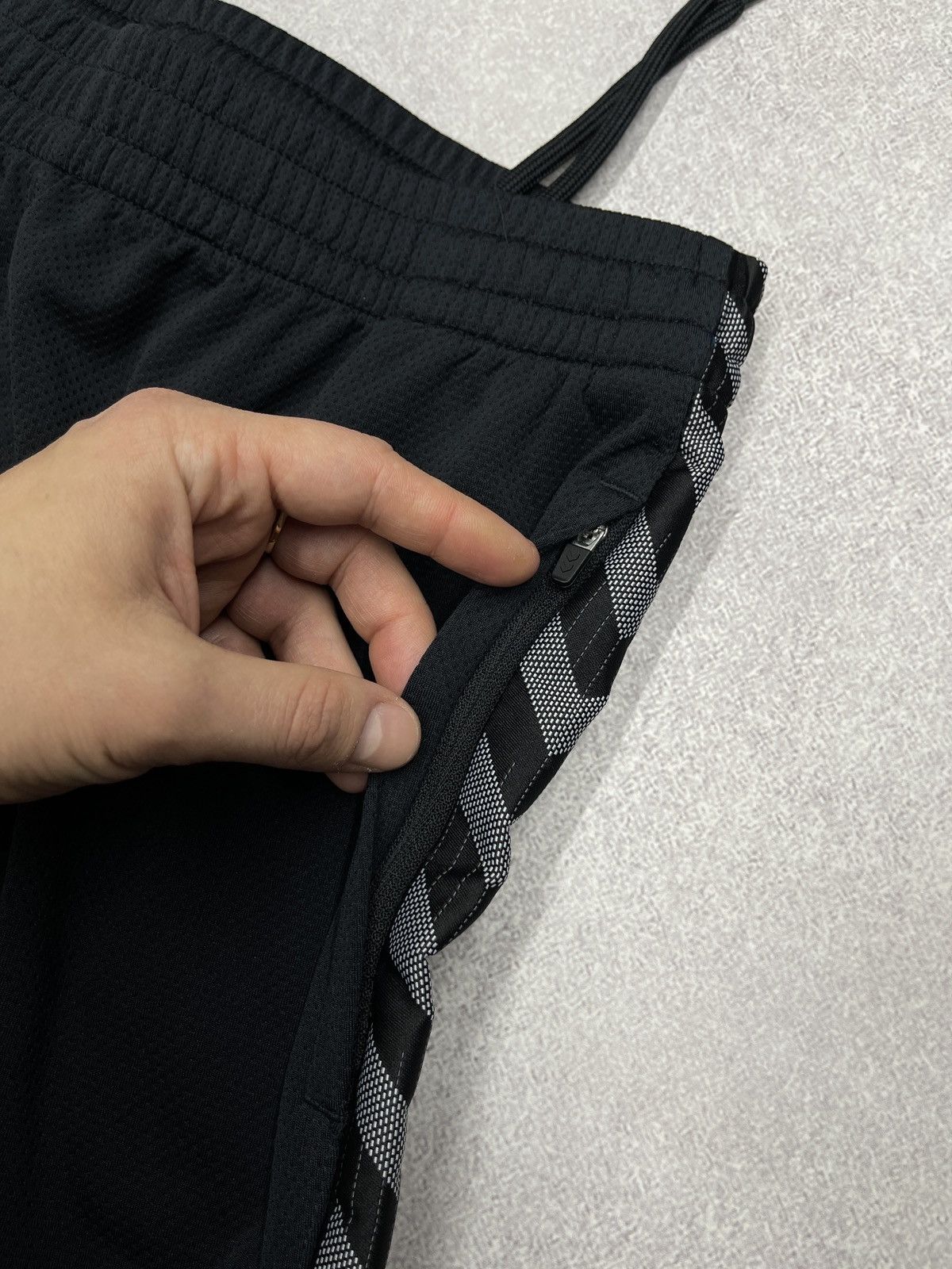 Hummel Mens Hummel Everton Football Sweatpants Black Soccer Size M Size US 32 / EU 48 - 7 Thumbnail