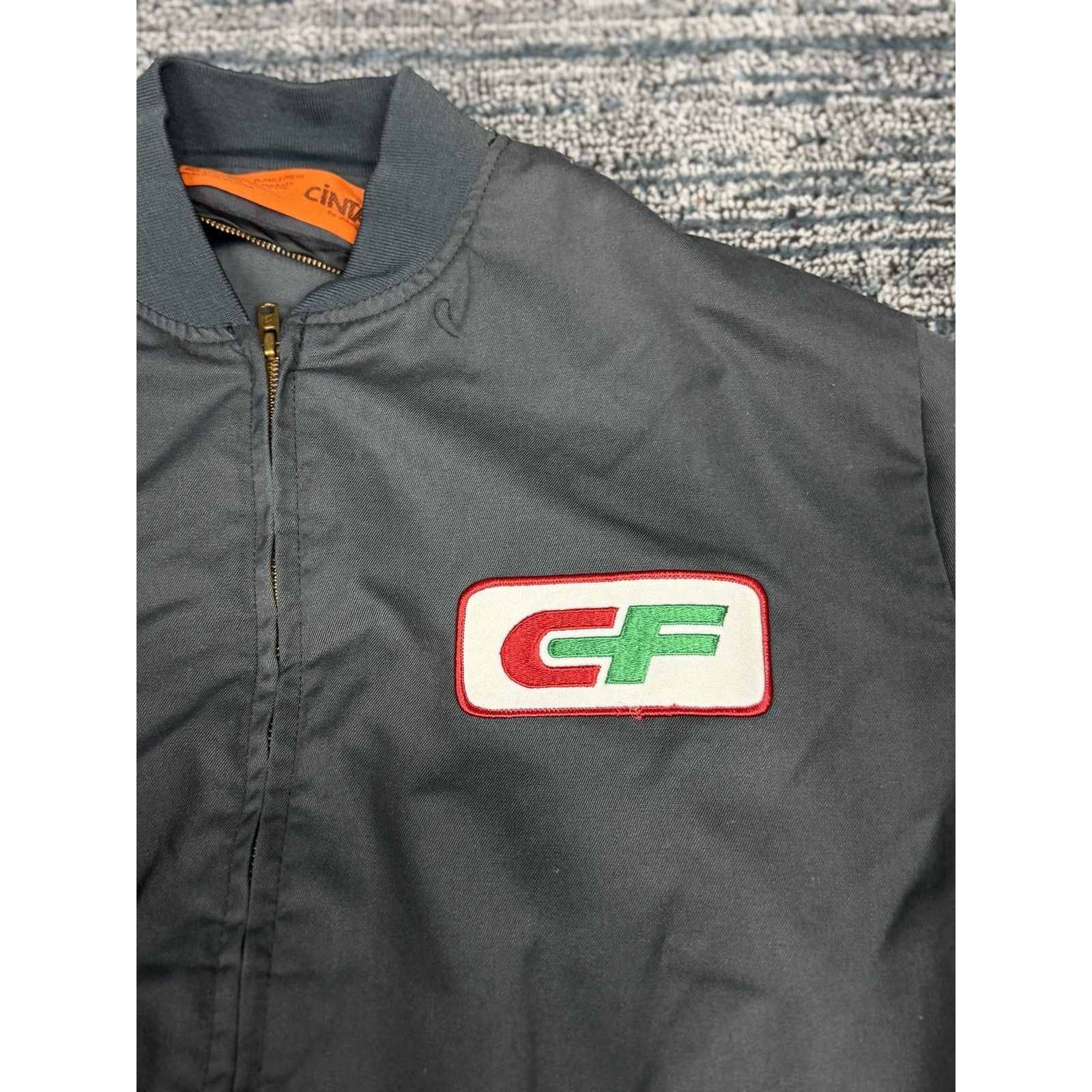 Cintas Bomber Jacket Men's Size XL Color Black Full Zip Size US XL / EU 56 / 4 - 4 Thumbnail