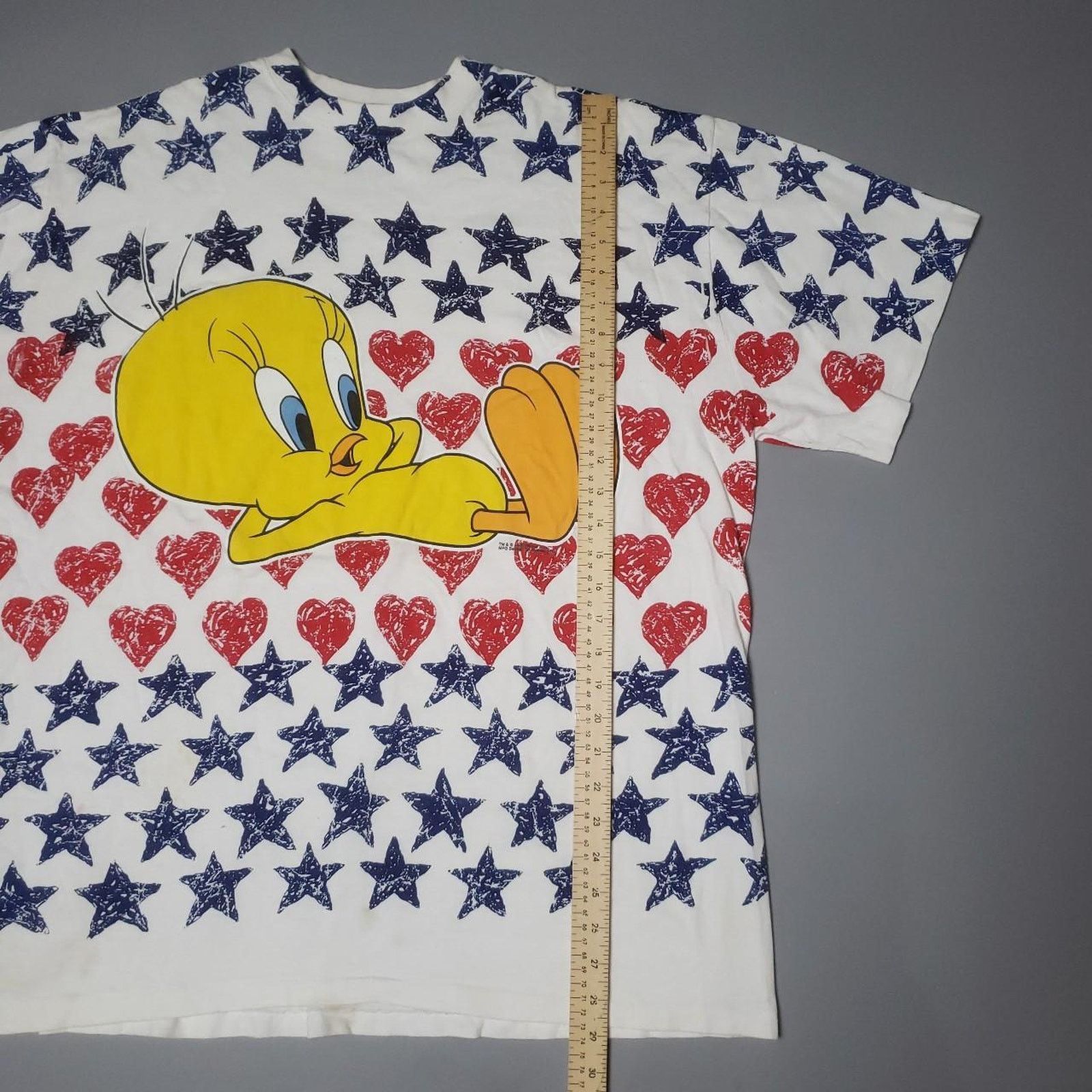 Vintage Vintage 90s Tweety Bird screen printed tee Womens 2XL Size XXL / US 16-18 / IT 52-54 - 8 Thumbnail