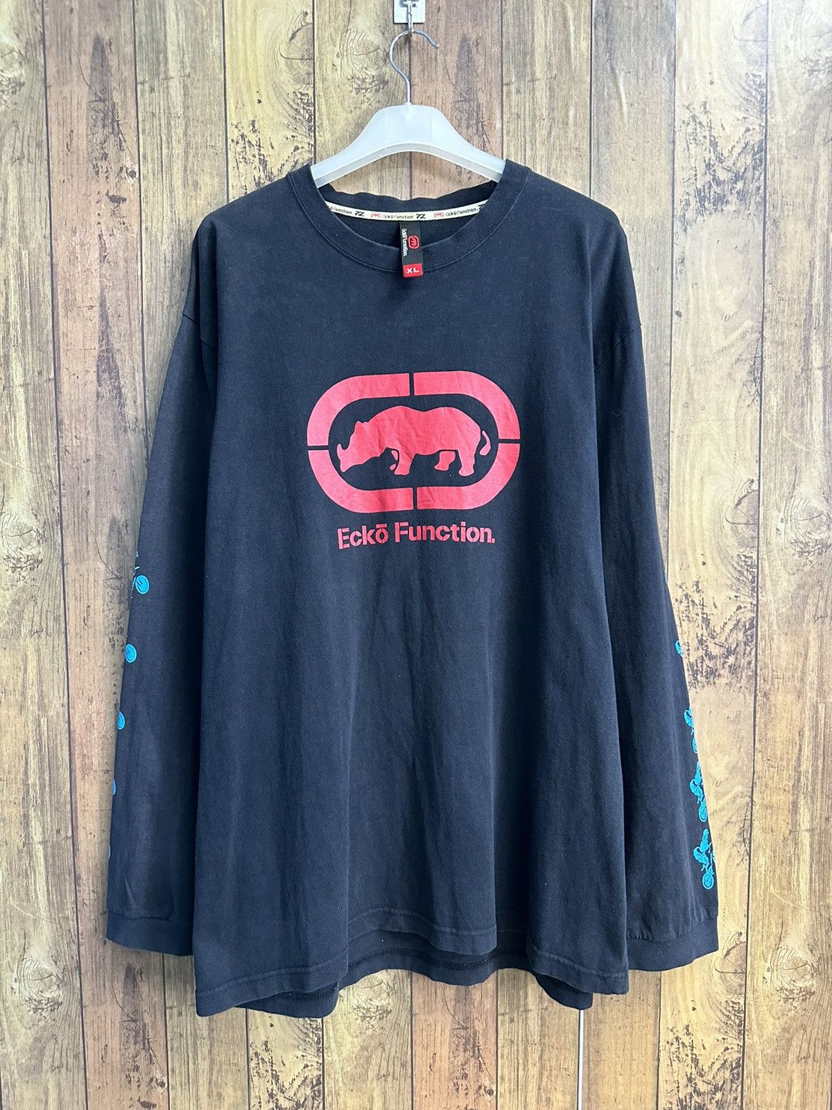 Ecko Unltd. Vintage Ecko Function BMX sunfaded tshirt A357 Size US XL / EU 56 / 4 - 1 Thumbnail