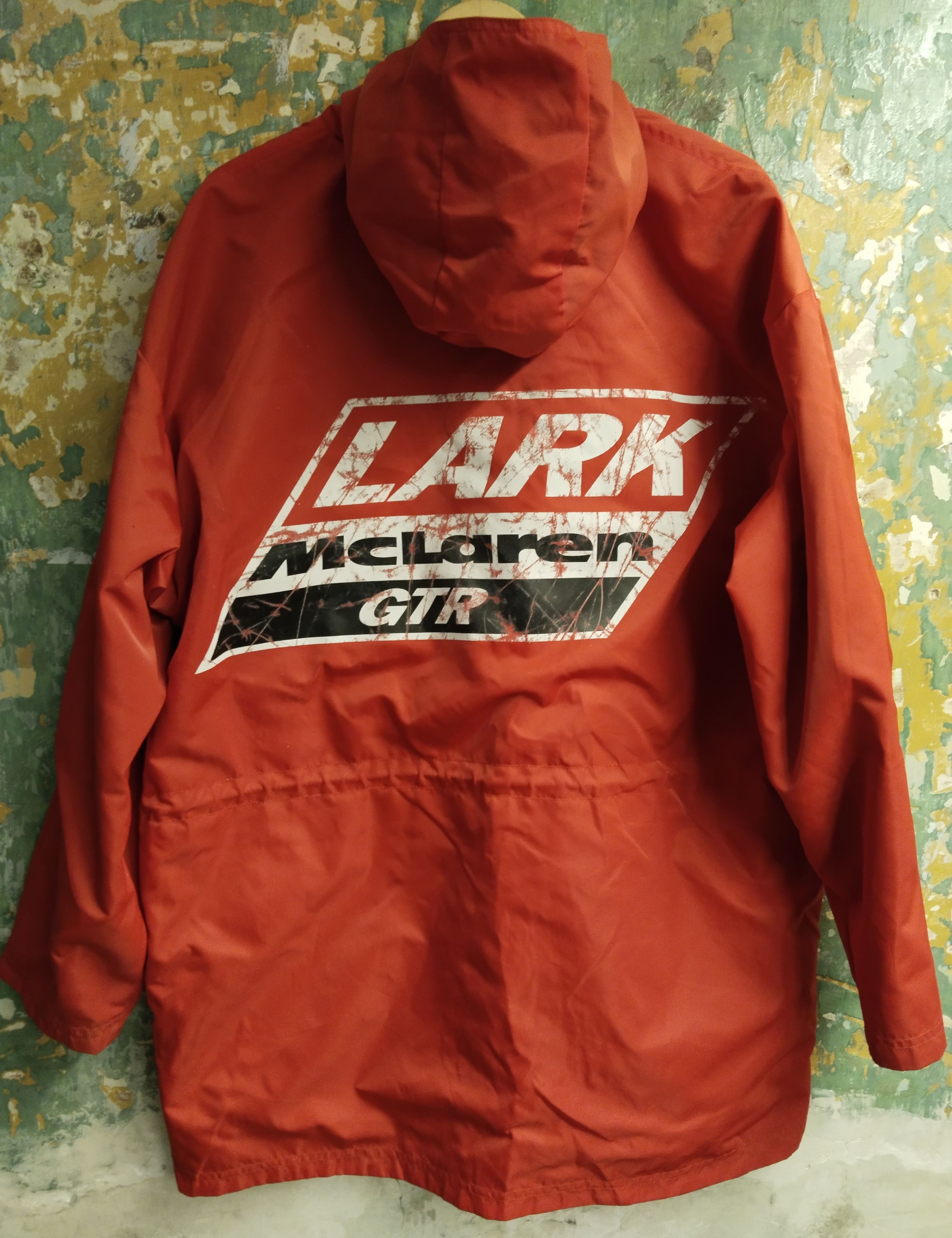 image of Formula Uno x Malcolm Mclaren Vintage Lark Mclaren Gtr Reversible Jacket in Black/Red (Size 2XL)