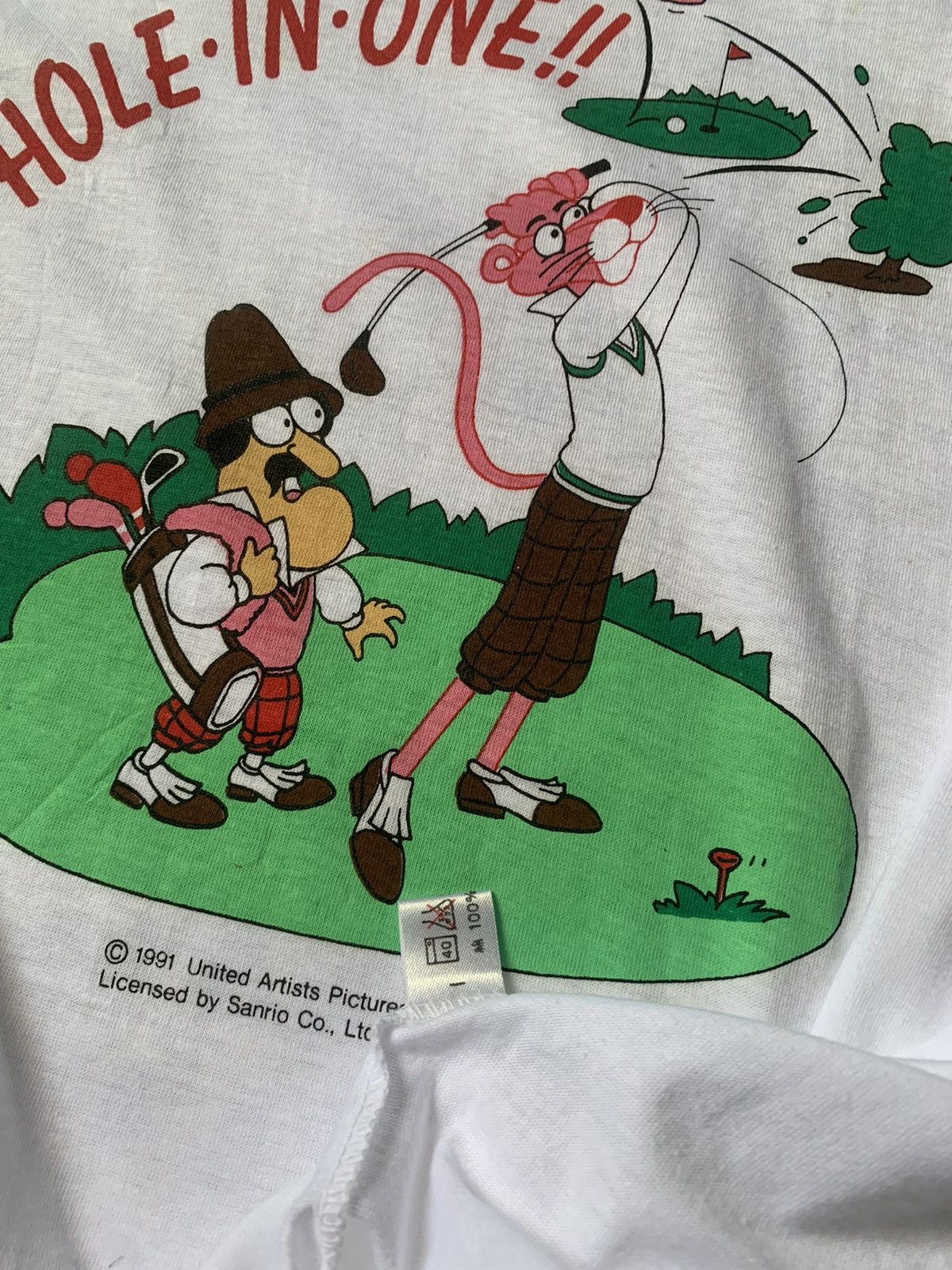 Vintage Pink Panther Movie Cartoon Vintage Tee Size US M / EU 48-50 / 2 - 8 Thumbnail